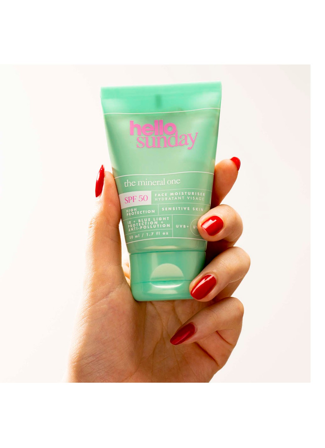 Hello Sunday The Mineral One Face Moisturiser SPF 50 - gezichtscrème - detail 2 undefined