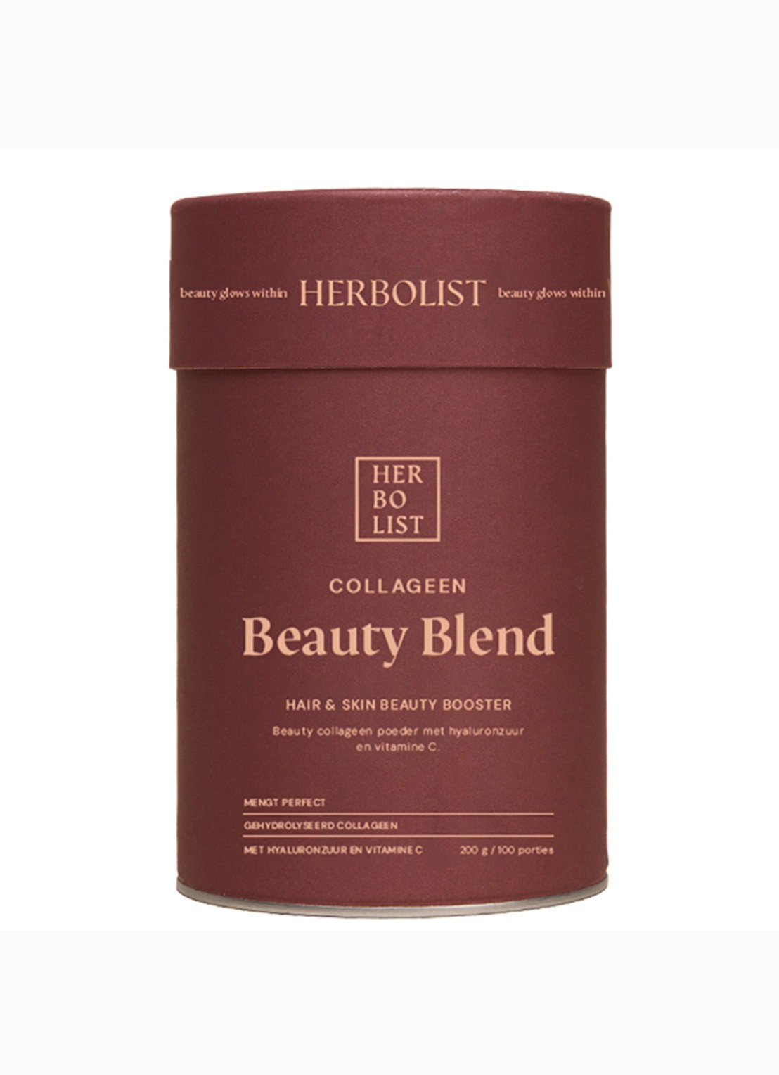 Herbolist Collageen Beauty Blend - voedingssupplement 200 gram - voorkant 3 undefined