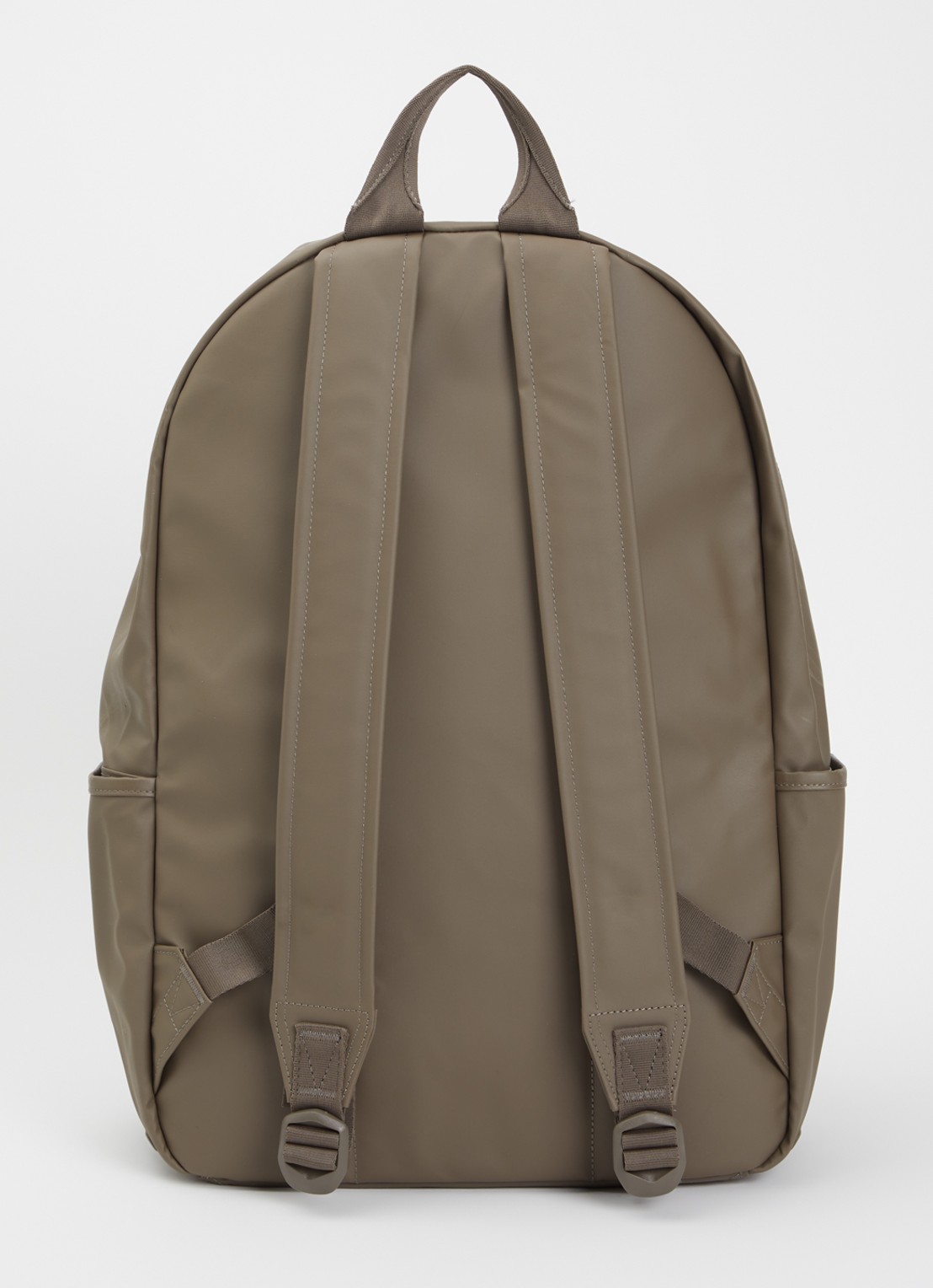 Herschel Supply Alberni rugzak met 15 / 16 inch laptopvak en waterafstotende coating - achterkant 2 lichtbruin