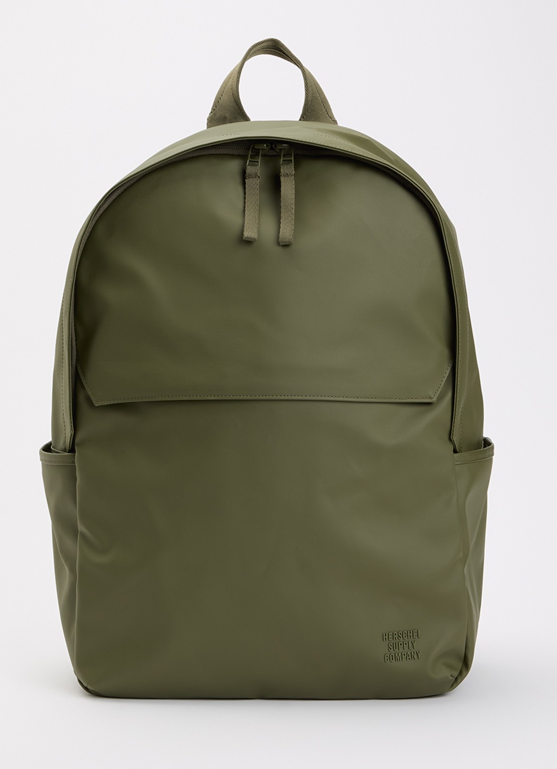 Herschel Supply Alberni rugzak met 15 / 16 inch laptopvak en waterafstotende coating - voorkant 3 groen