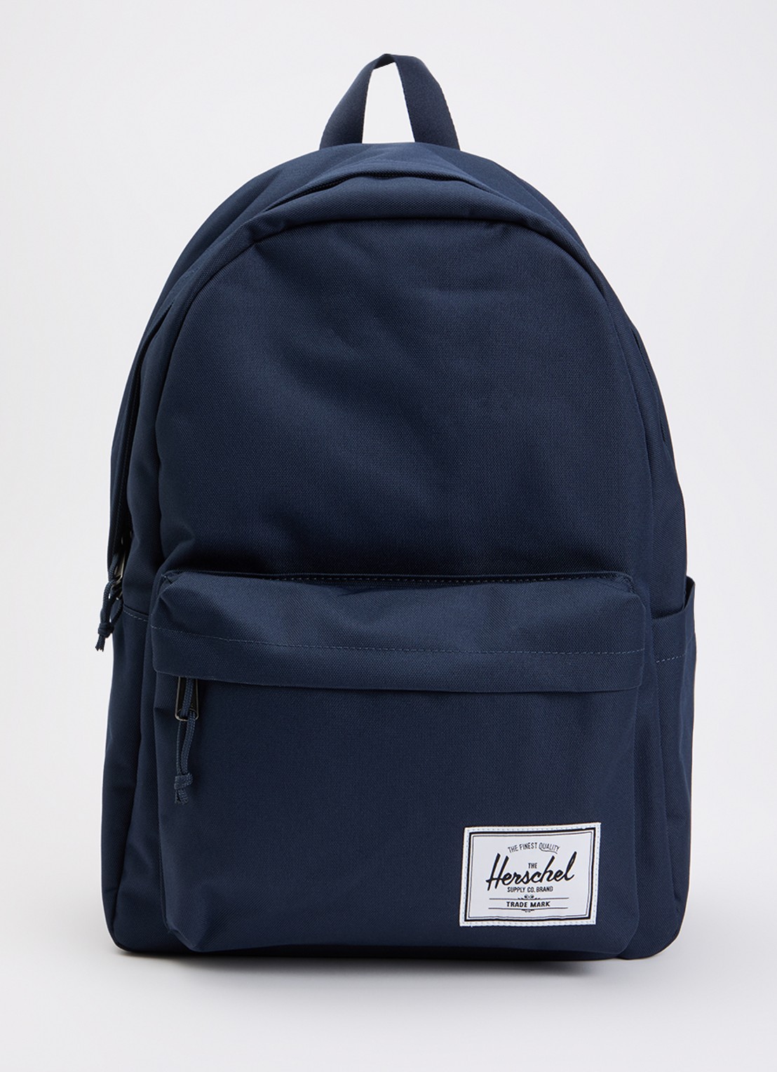Herschel Supply Classic Xl rugzak met 16 inch laptopvak - voorkant 3 donkerblauw