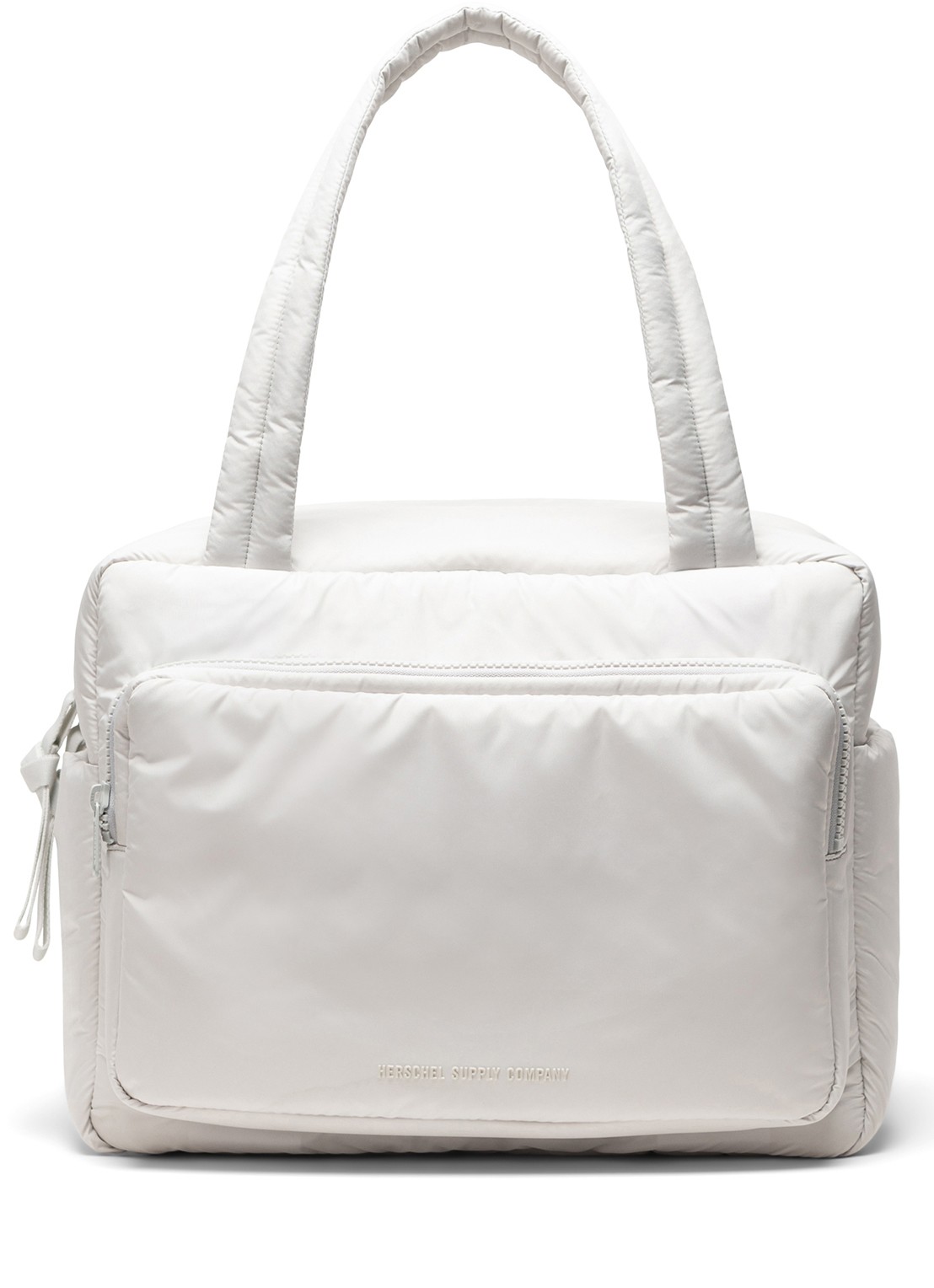 Herschel Supply Cloudform handtas met logo - voorkant metallic