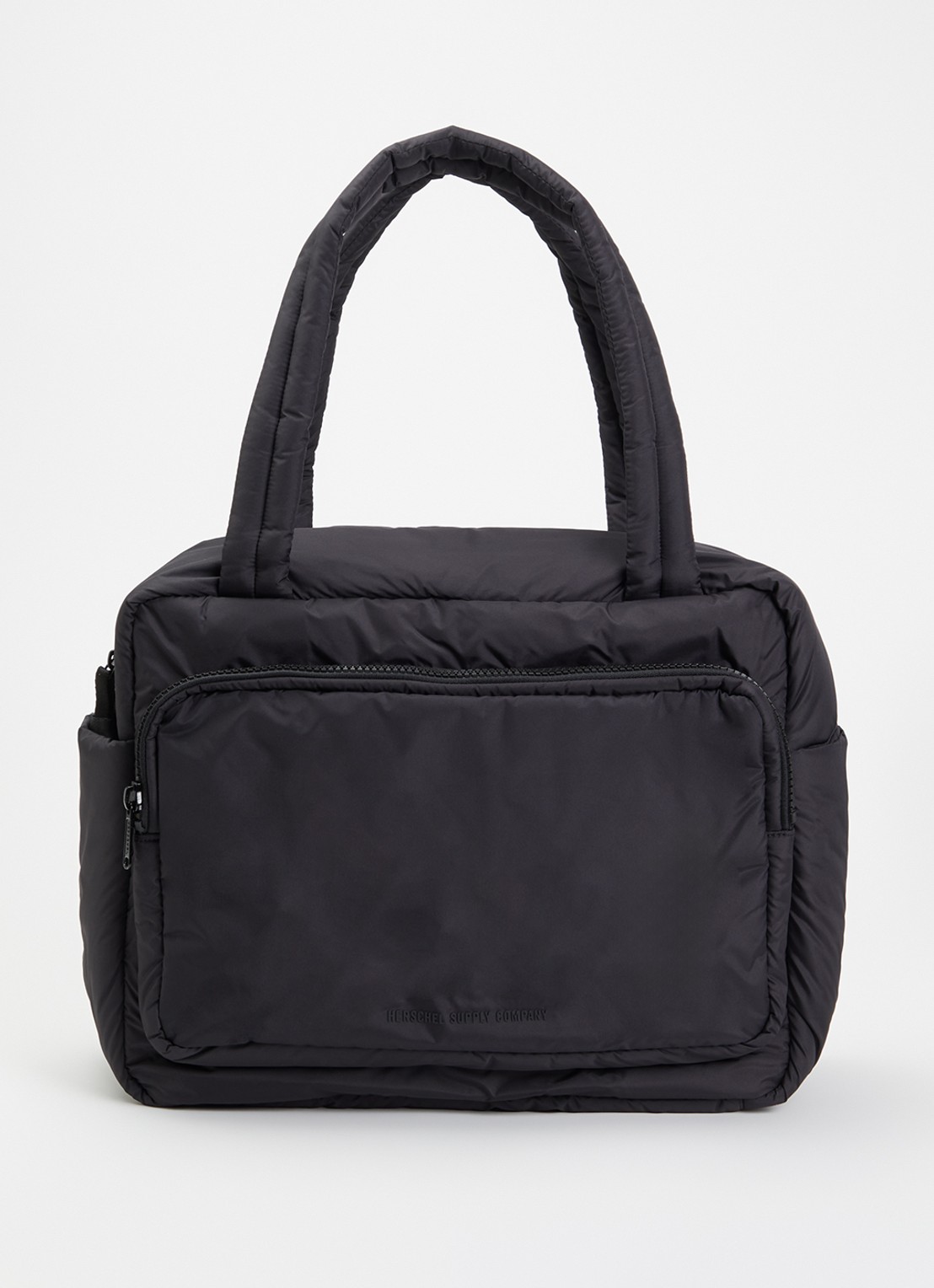 Herschel Supply Cloudform handtas met logo - voorkant zwart