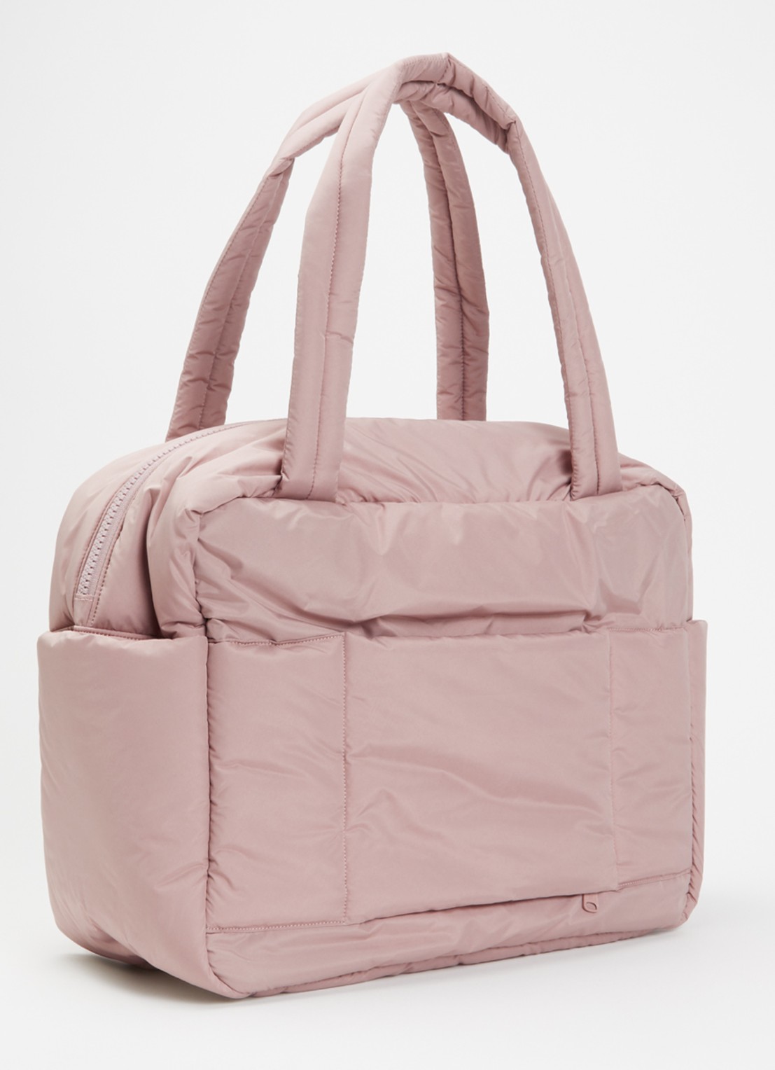 Herschel Supply Cloudform handtas met logo - achterkant roze