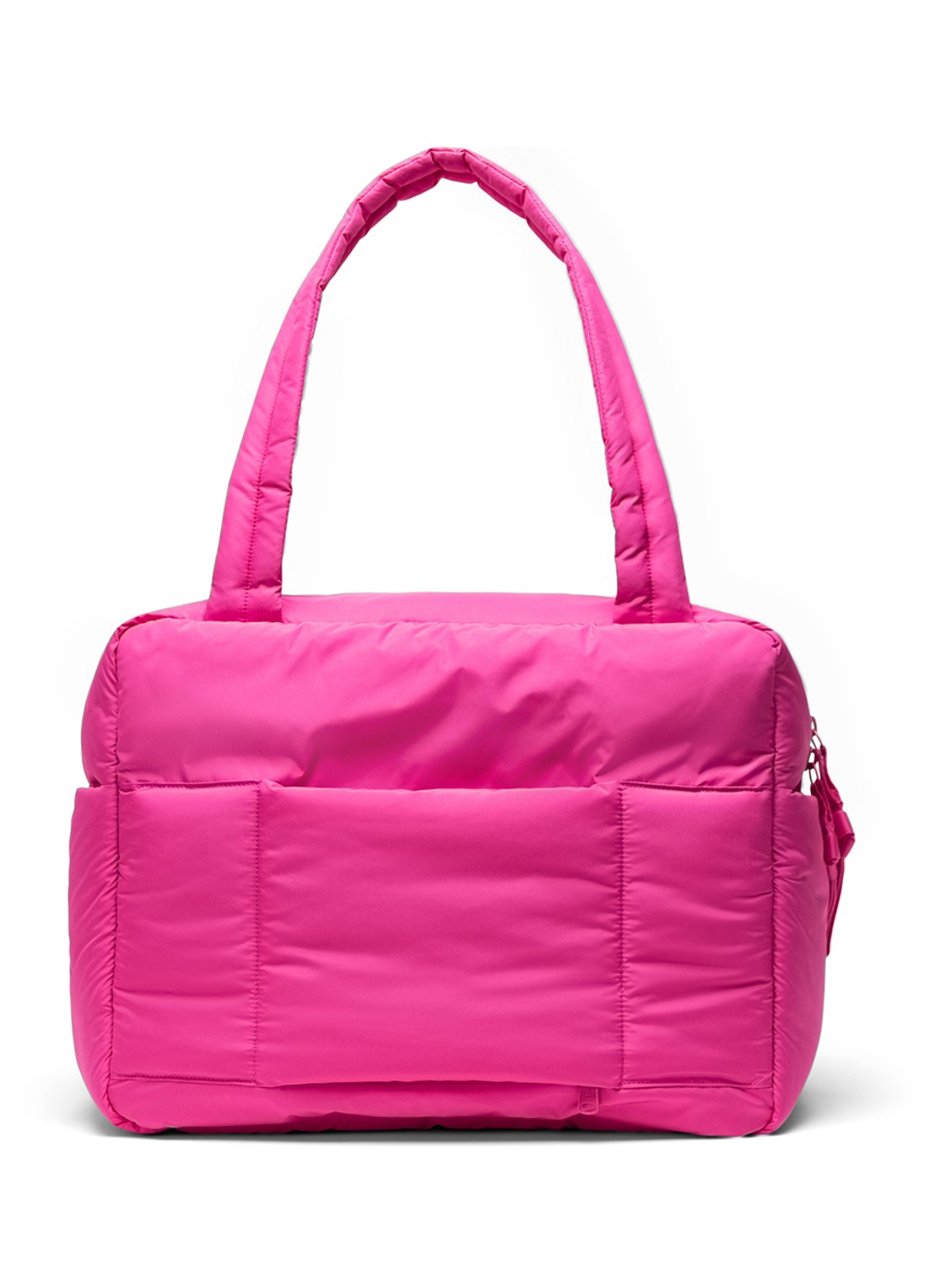 Herschel Supply Cloudform handtas met logo - detail fuchsia