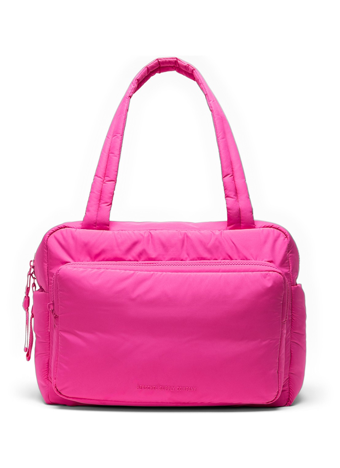 Herschel Supply Cloudform handtas met logo - voorkant 3 fuchsia