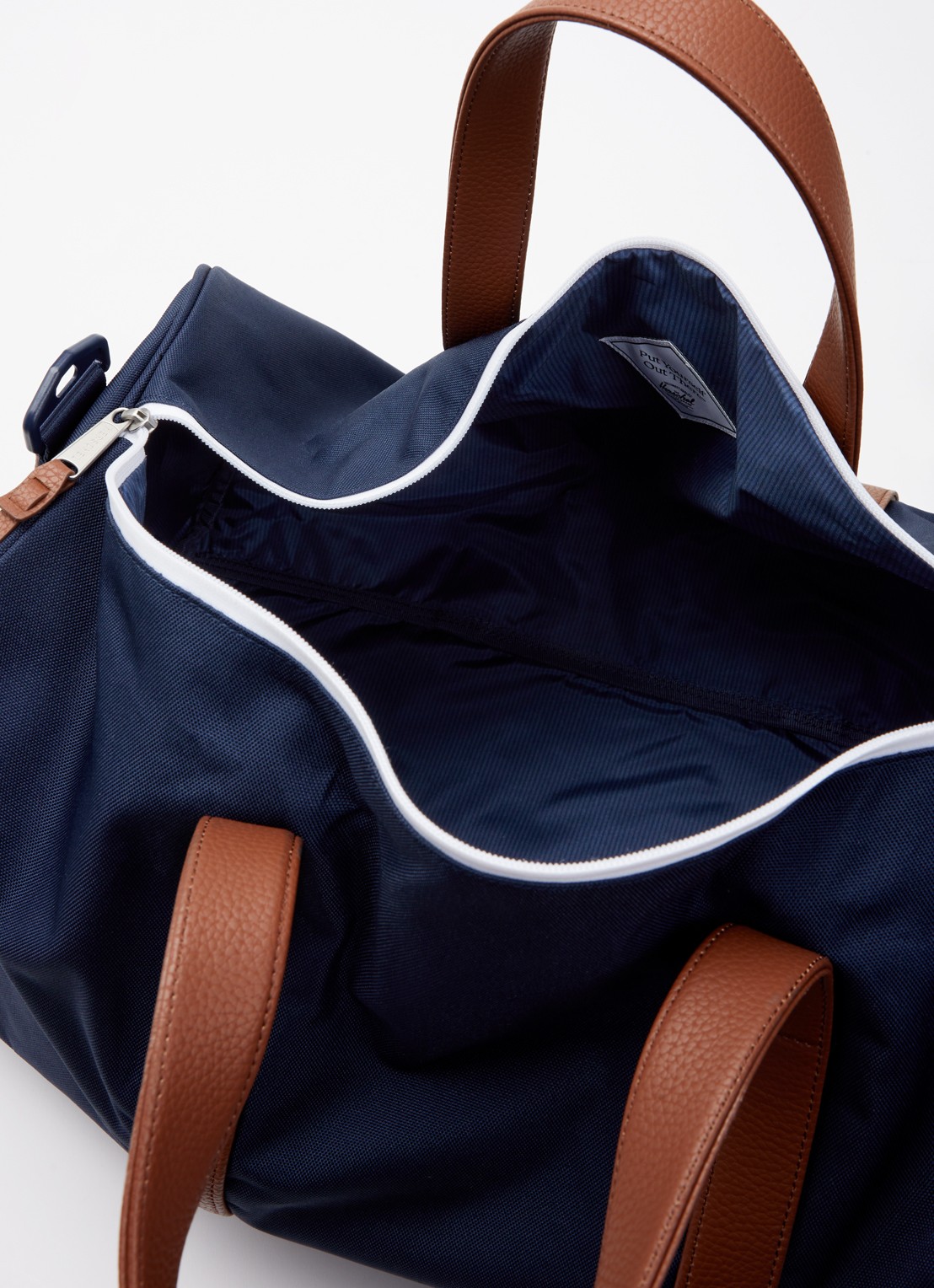 Herschel Supply Duffle Novel 43L weekendtas met afneembare schouderriem - detail 3 donkerblauw