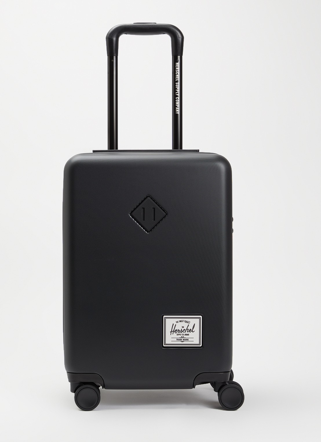 Herschel Supply Heritage Hardshell spinner 45 cm - voorkant zwart