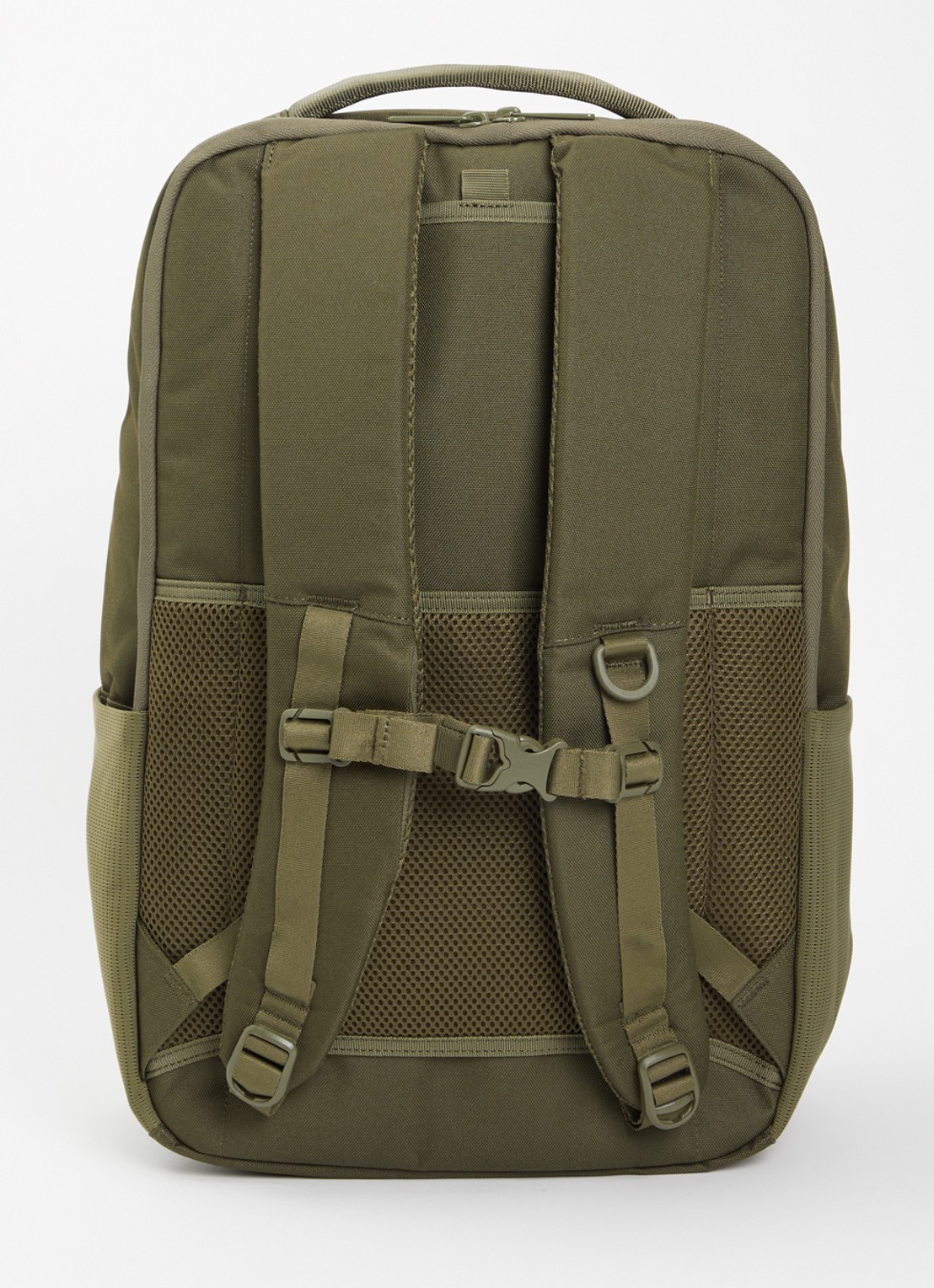 Herschel Supply Kaslo rugzak met 15 / 16 inch laptopvak - achterkant mosgroen