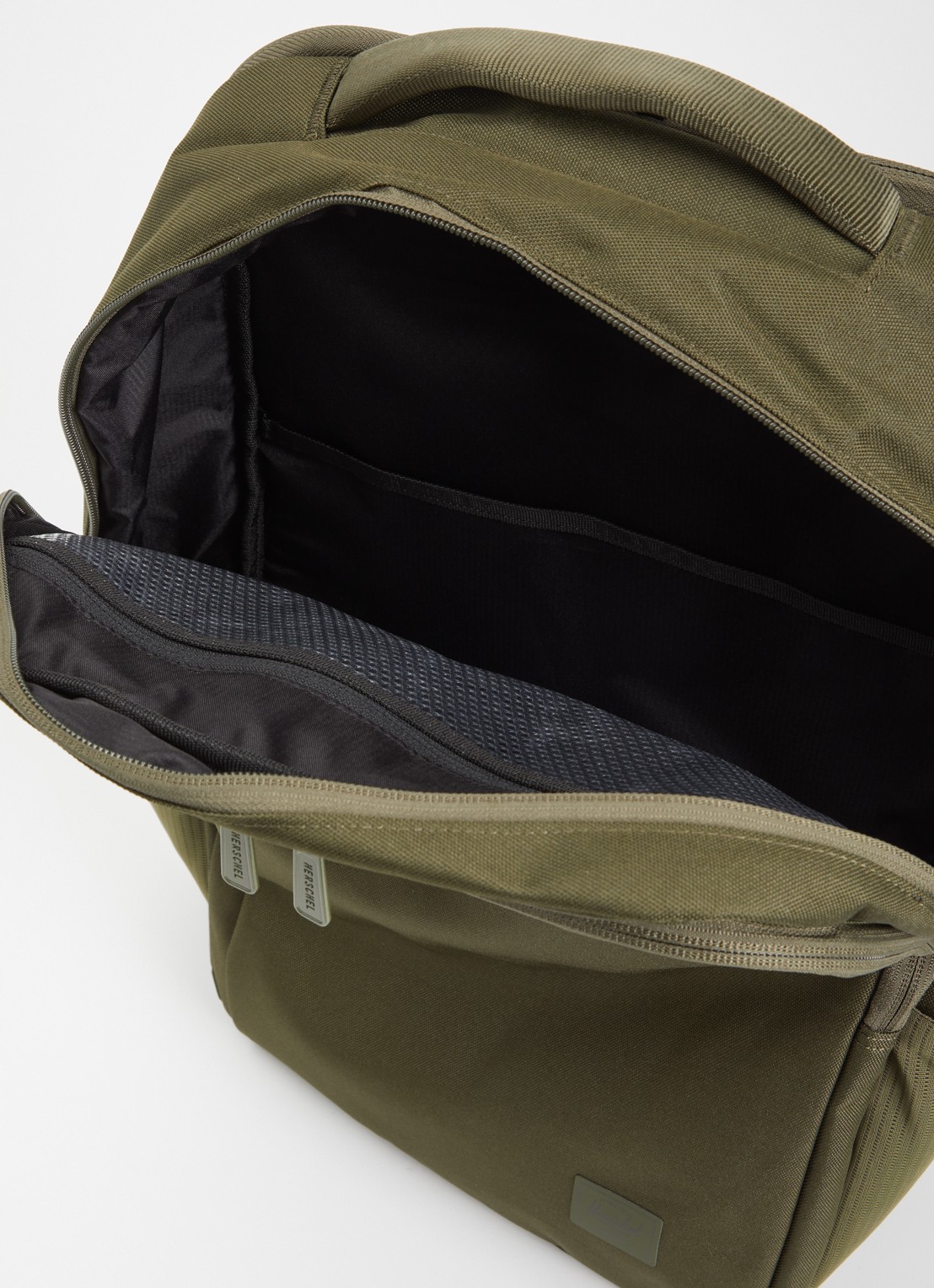 Herschel Supply Kaslo rugzak met 15 / 16 inch laptopvak - detail 3 mosgroen