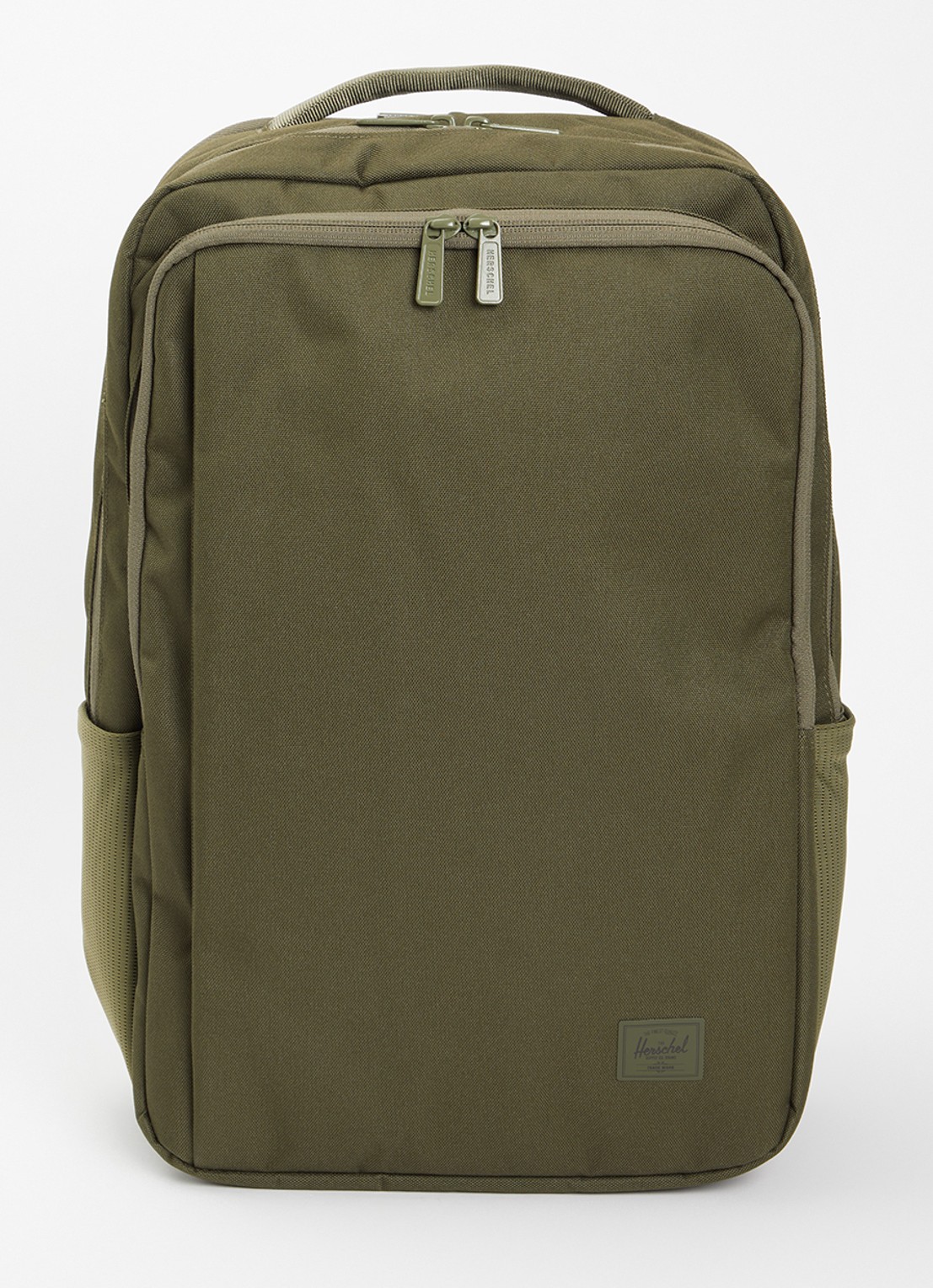 Herschel Supply Kaslo rugzak met 15 / 16 inch laptopvak - voorkant 2 mosgroen