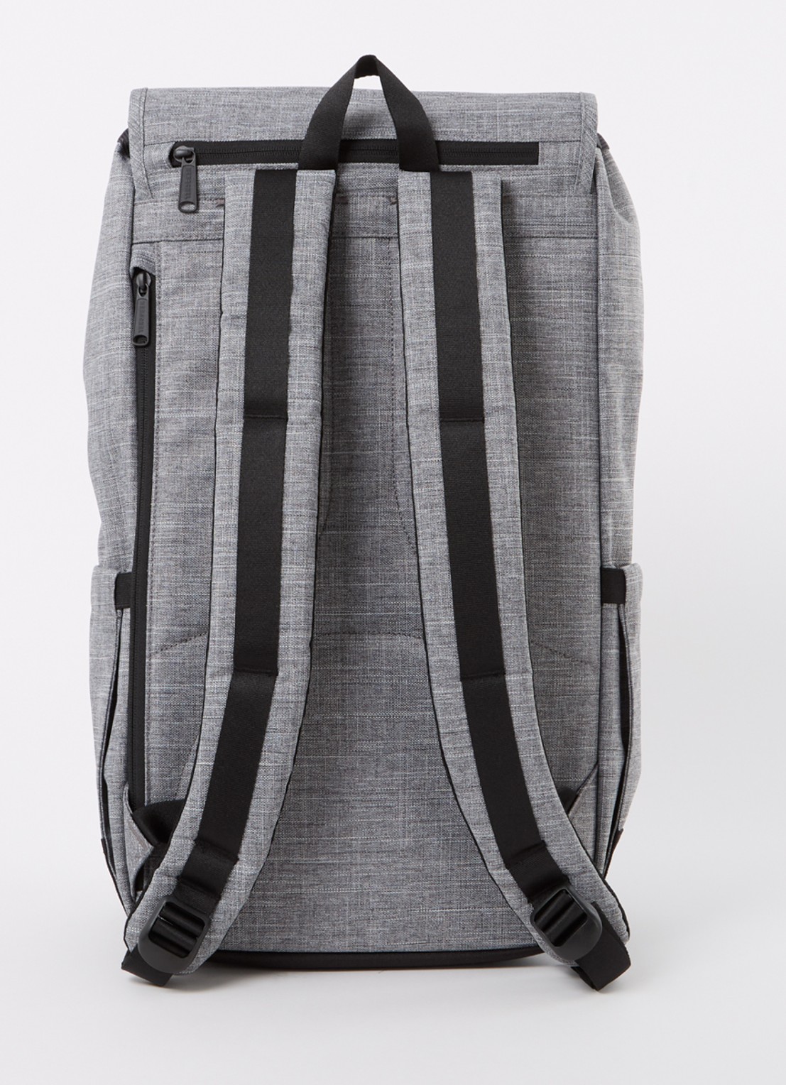 Herschel Supply Little America rugzak met 16 inch laptopvak - achterkant grijs