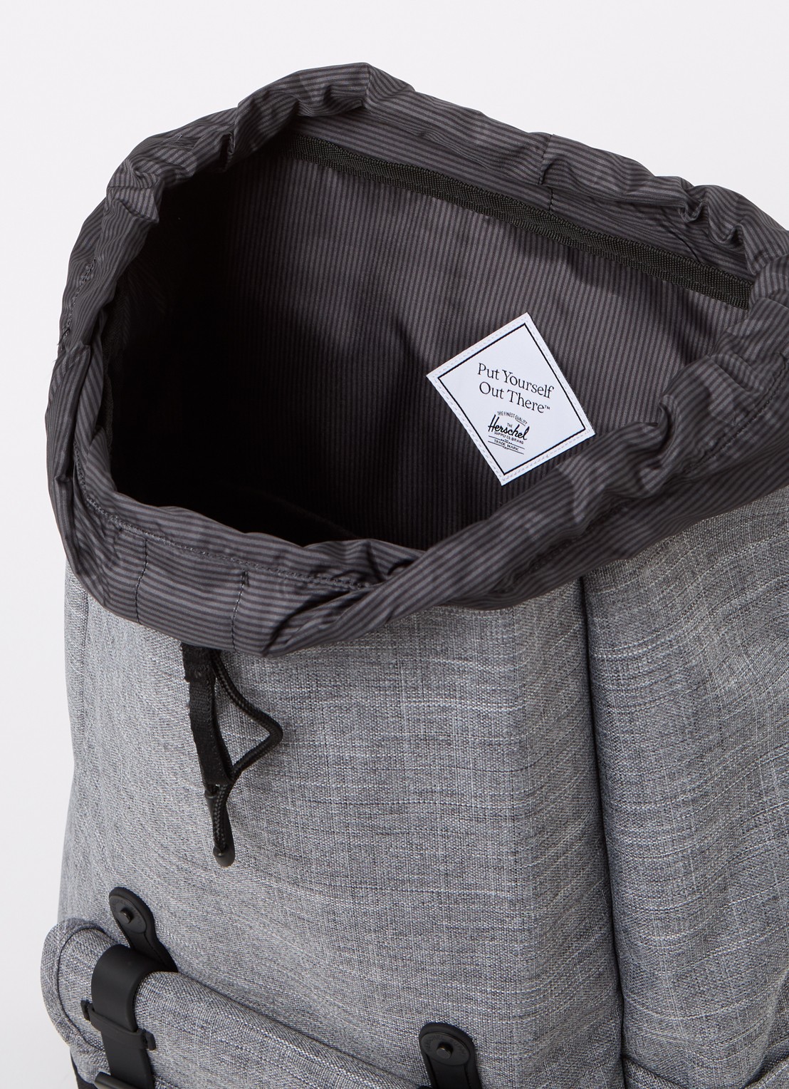 Herschel Supply Little America rugzak met 16 inch laptopvak - detail 3 grijs