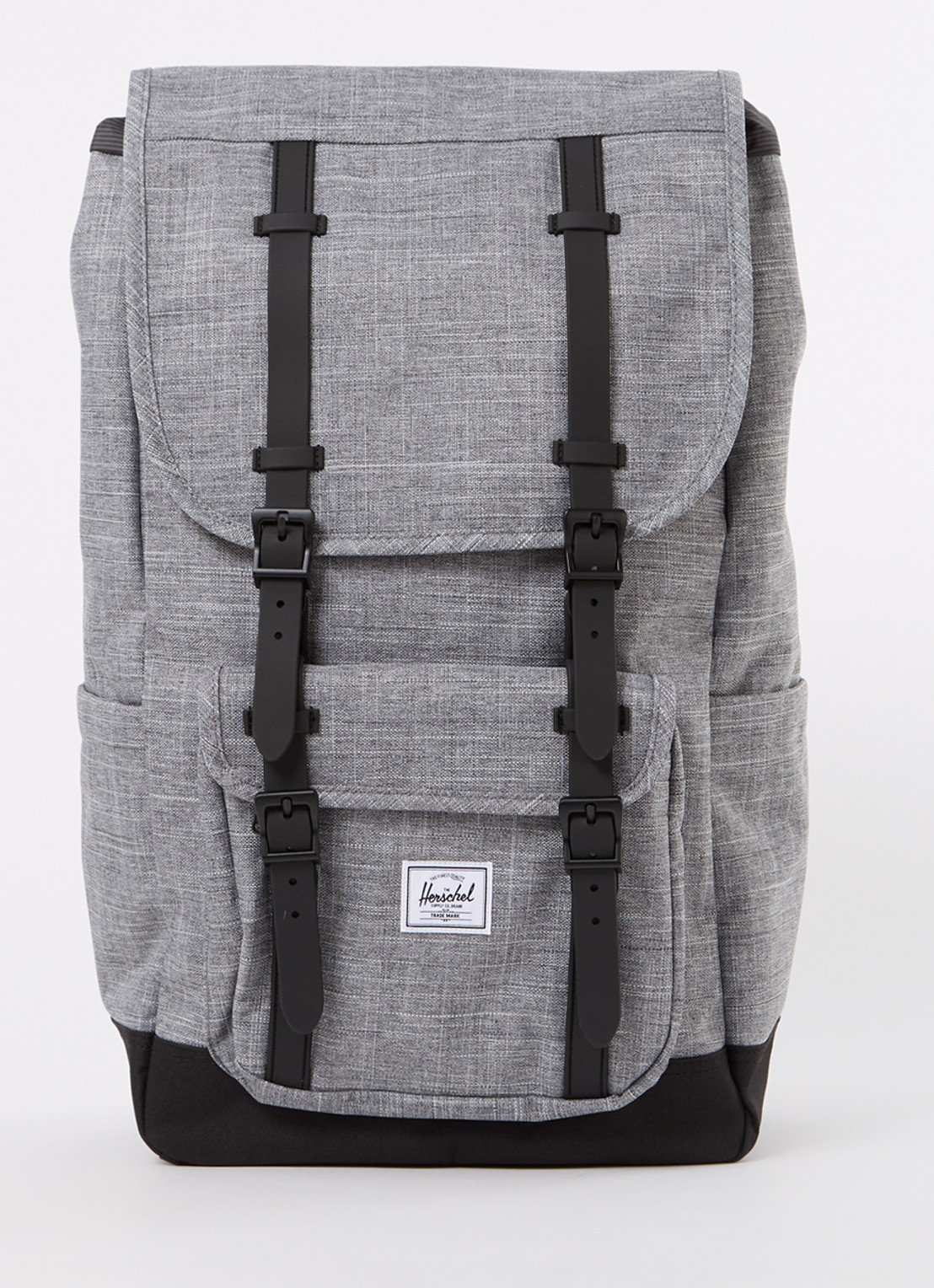 Herschel Supply Little America rugzak met 16 inch laptopvak - voorkant 2 grijs