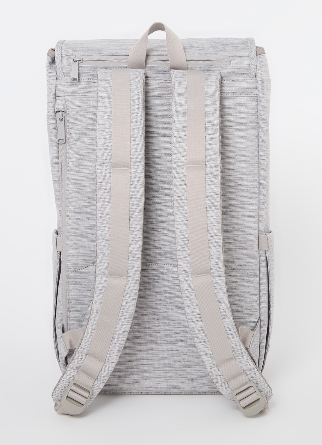Herschel Supply Little America rugzak met 16 inch laptopvak - achterkant lichtgrijs