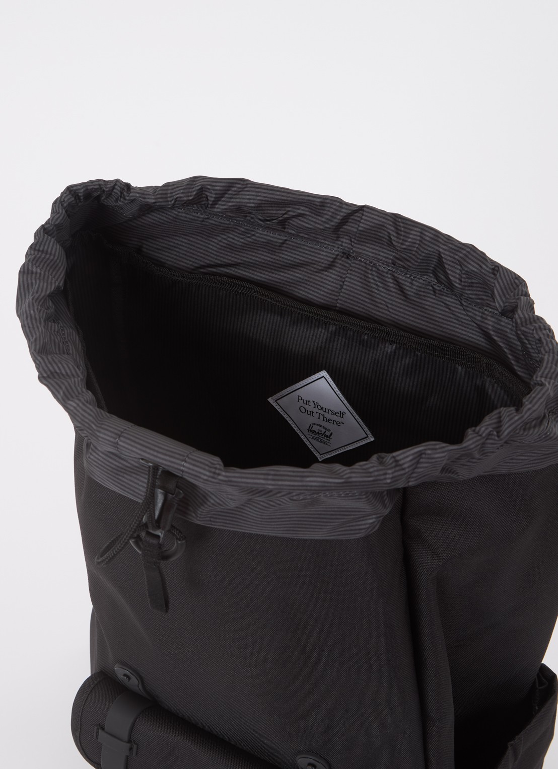 Herschel Supply Little America rugzak met 16 inch laptopvak - detail 2 zwart