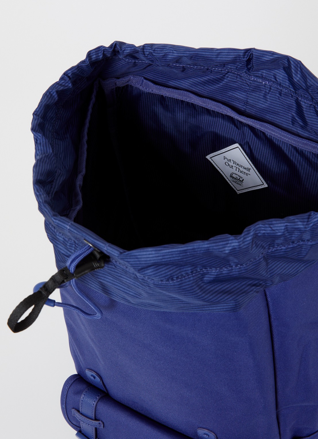 Herschel Supply Little America rugzak met 16 inch laptopvak - detail kobaltblauw