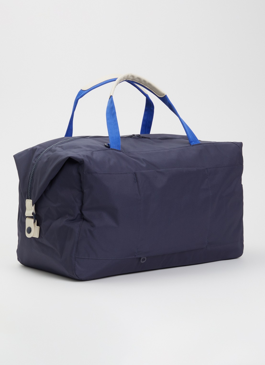 Herschel Supply Maia weekendtas met 16 inch laptopvak en afneembare schouderriem  - achterkant 3 blauw