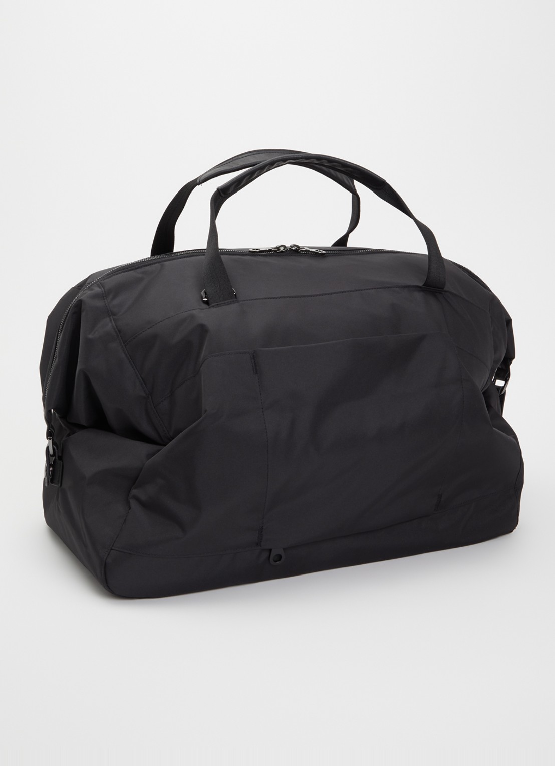 Herschel Supply Maia weekendtas met uitneembaar etui - achterkant zwart