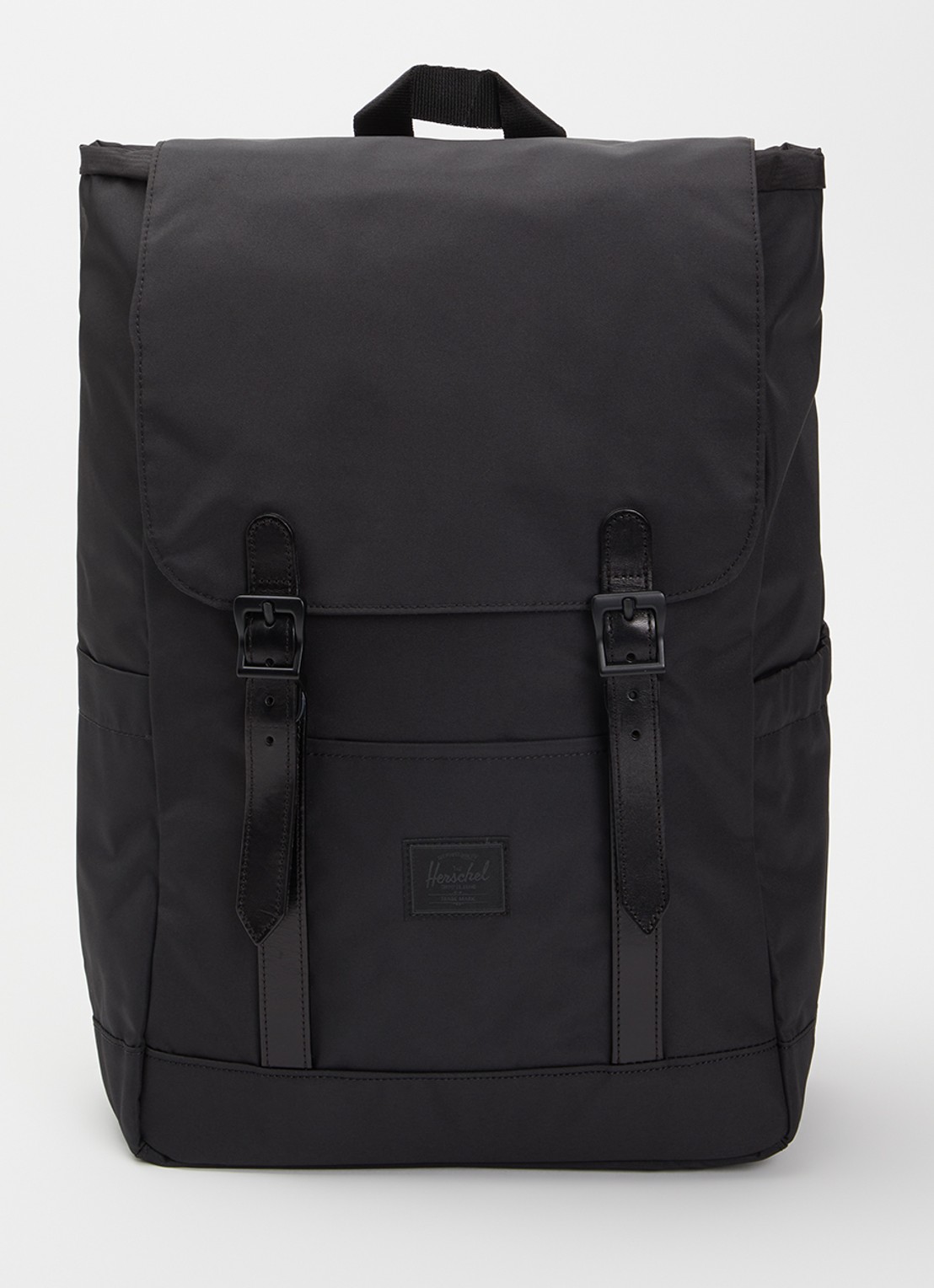 Herschel Supply Retreat small rugzak met 14 inch laptopvak - voorkant 3 zwart