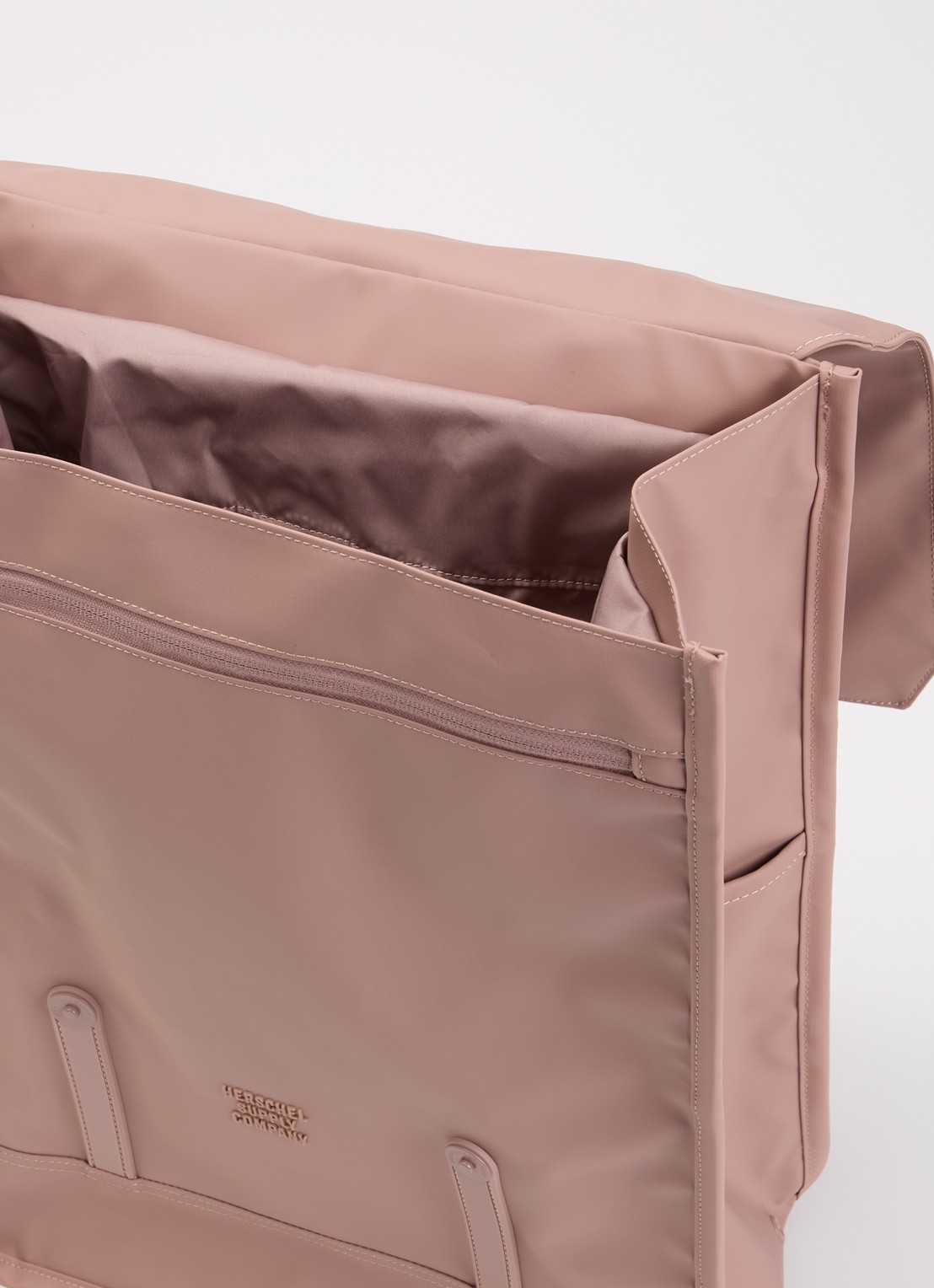 Herschel Supply Survey rugzak met 16 inch laptopvak en waterafstotende coating - detail 3 oudroze