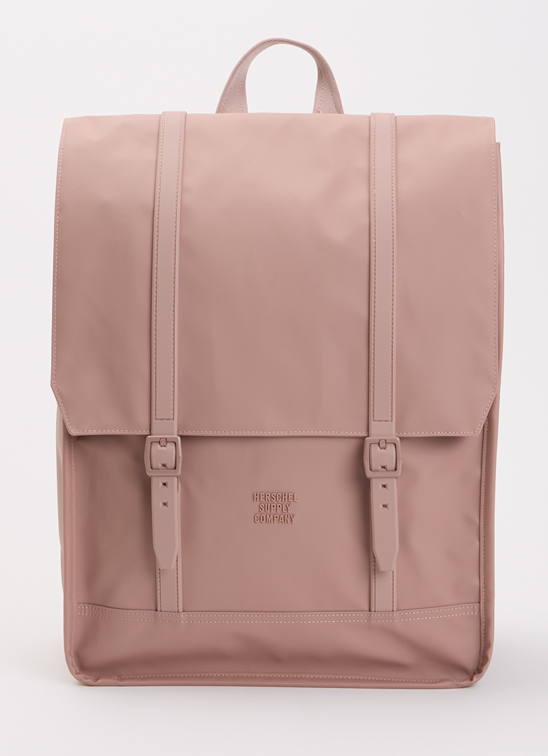 Herschel Supply Survey rugzak met 16 inch laptopvak en waterafstotende coating - voorkant 2 oudroze