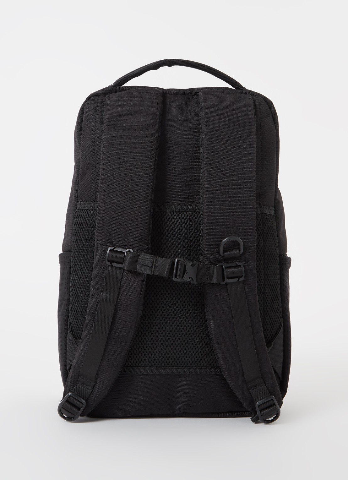 Herschel Supply Tech Division Kaslo rugzak met 15 inch laptopvak - achterkant zwart