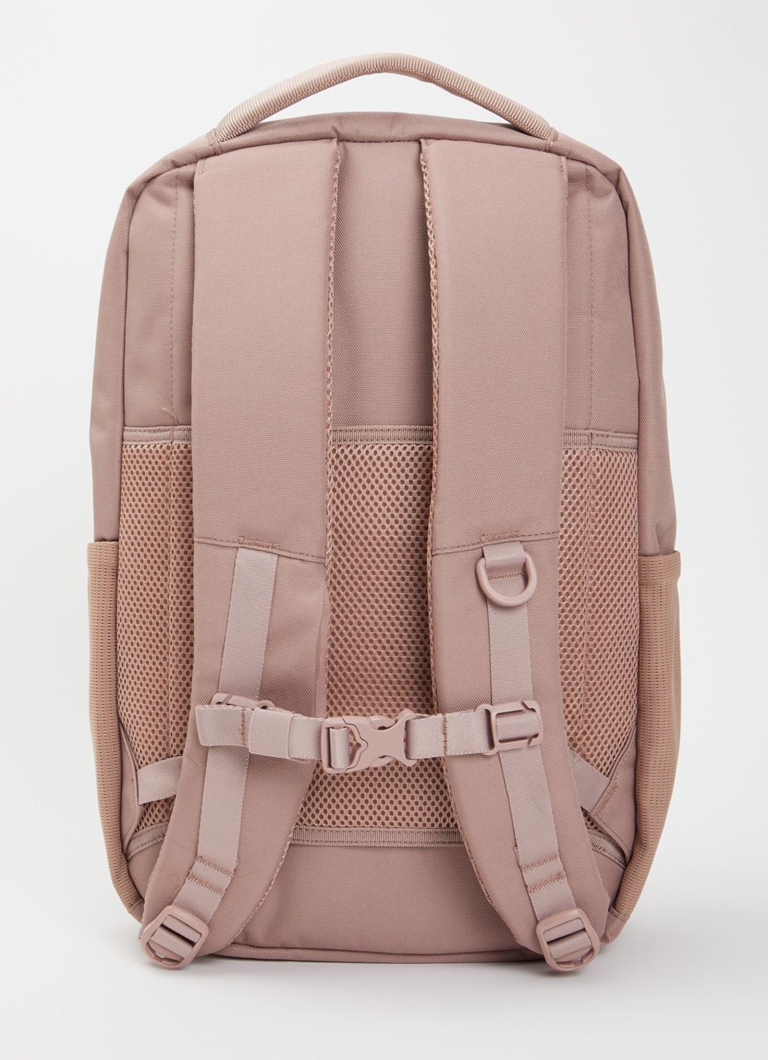 Herschel Supply Tech Division Kaslo rugzak met 15 inch laptopvak - achterkant oudroze