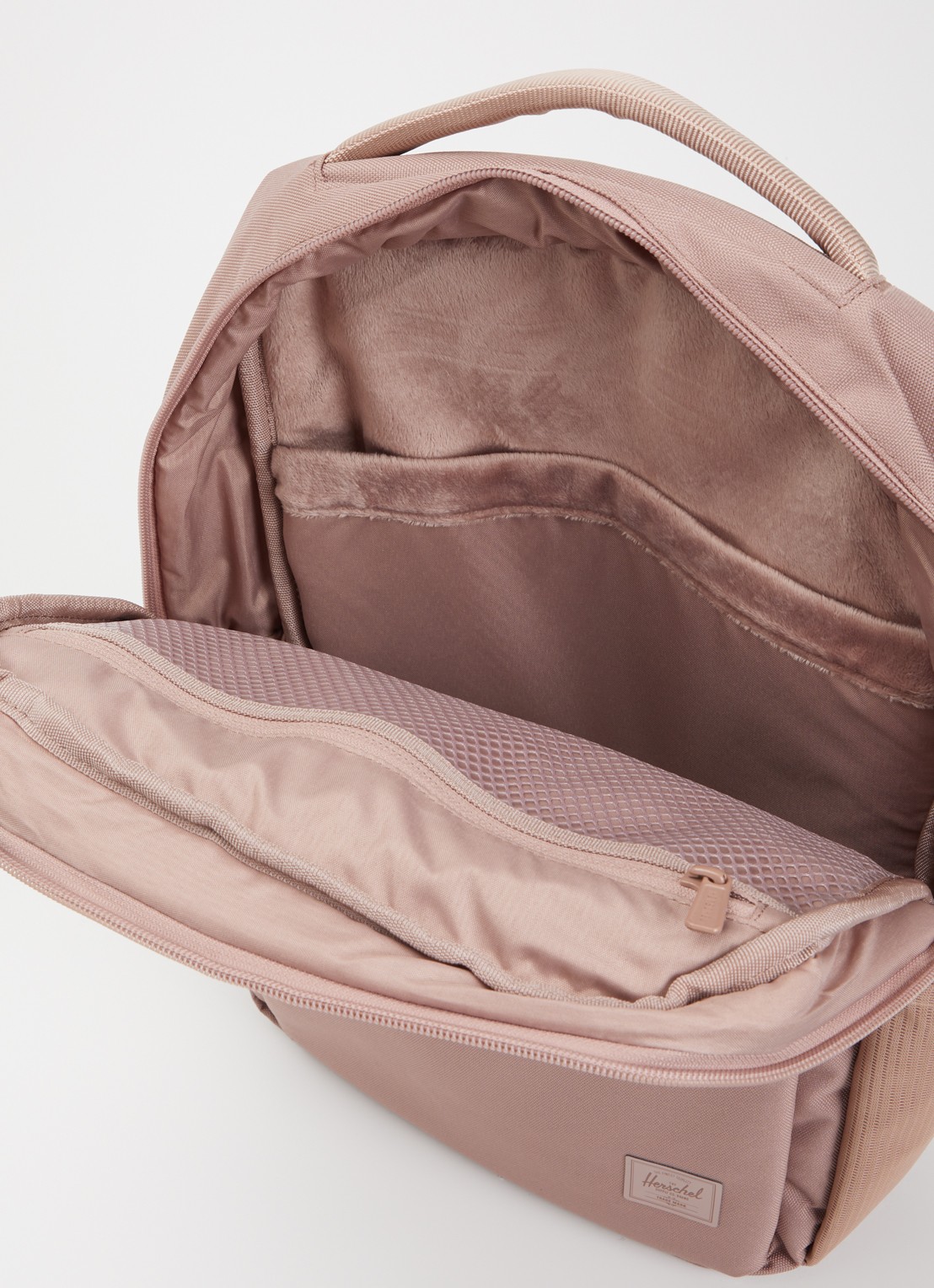Herschel Supply Tech Division Kaslo rugzak met 15 inch laptopvak - detail 2 oudroze