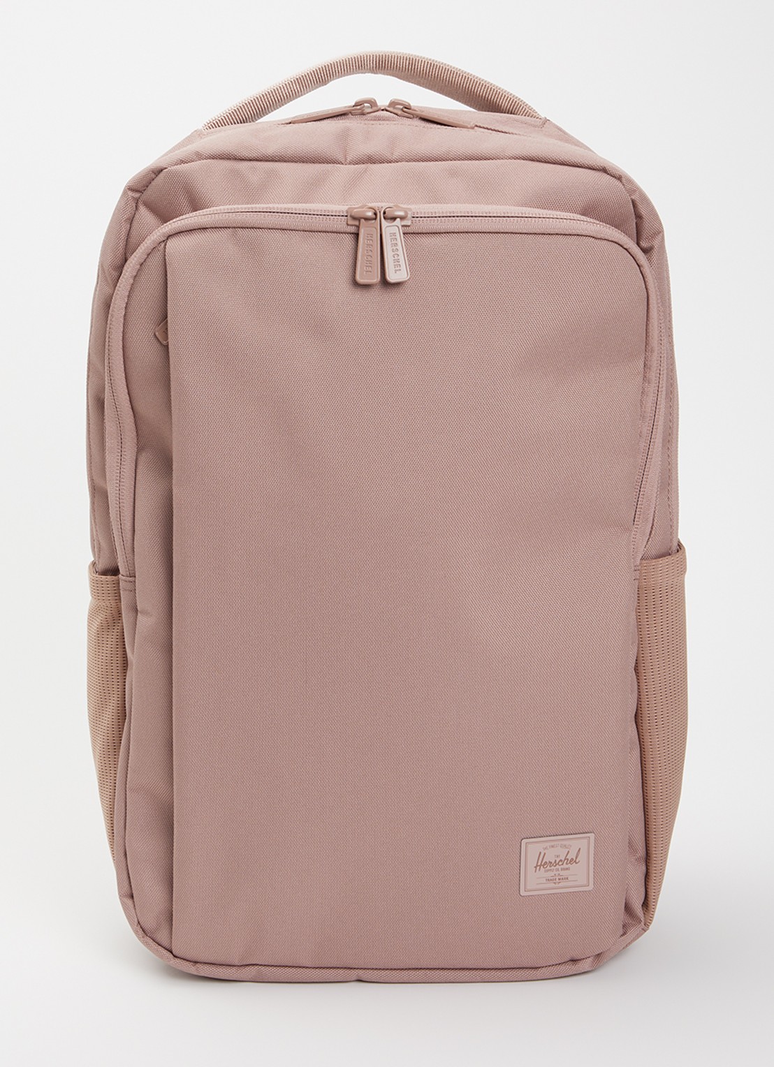 Herschel Supply Tech Division Kaslo rugzak met 15 inch laptopvak - voorkant 3 oudroze