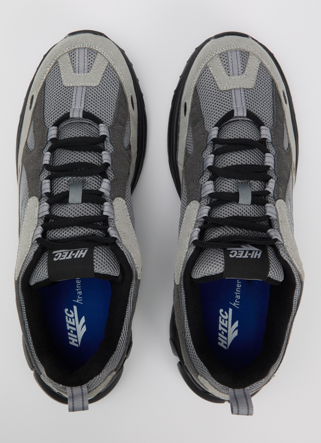 Hi-Tec Adv Racer sneaker met suède details - detail 2 donkergrijs