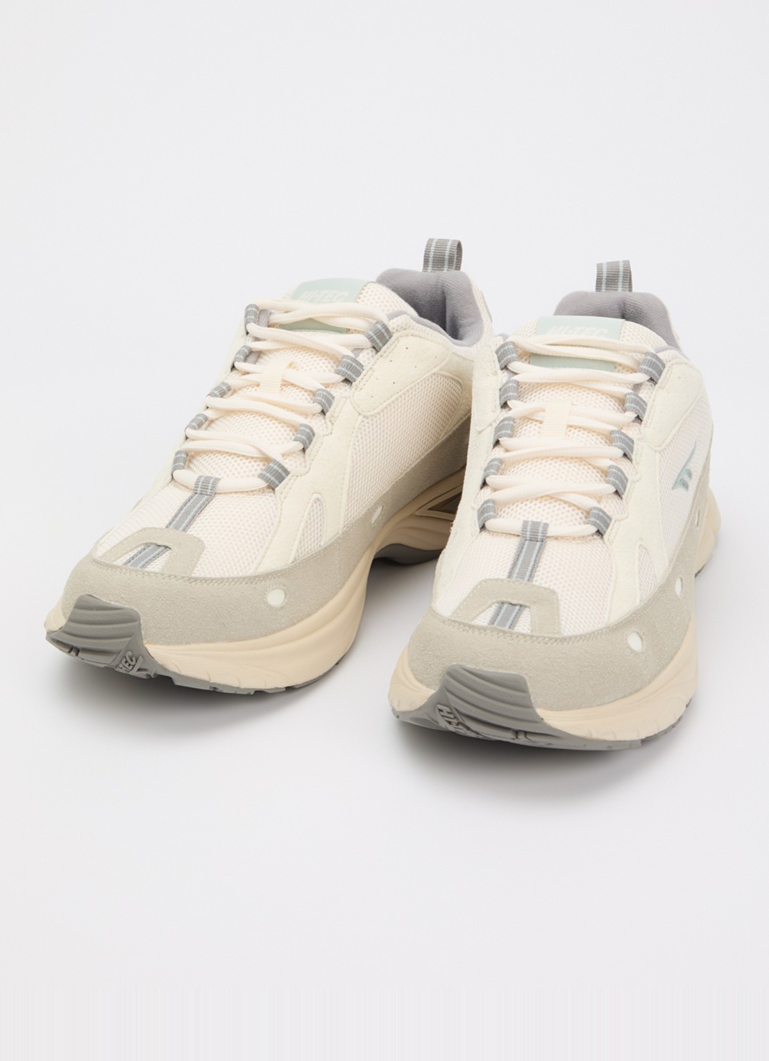 Hi-Tec Adv Racer sneaker met suède details - detail 4 beige