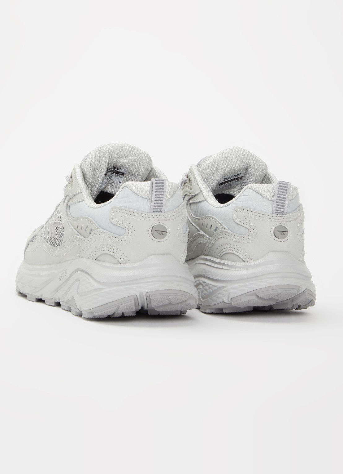 Hi-Tec Eastend sneaker met mesh details - achterkant 3 grijs