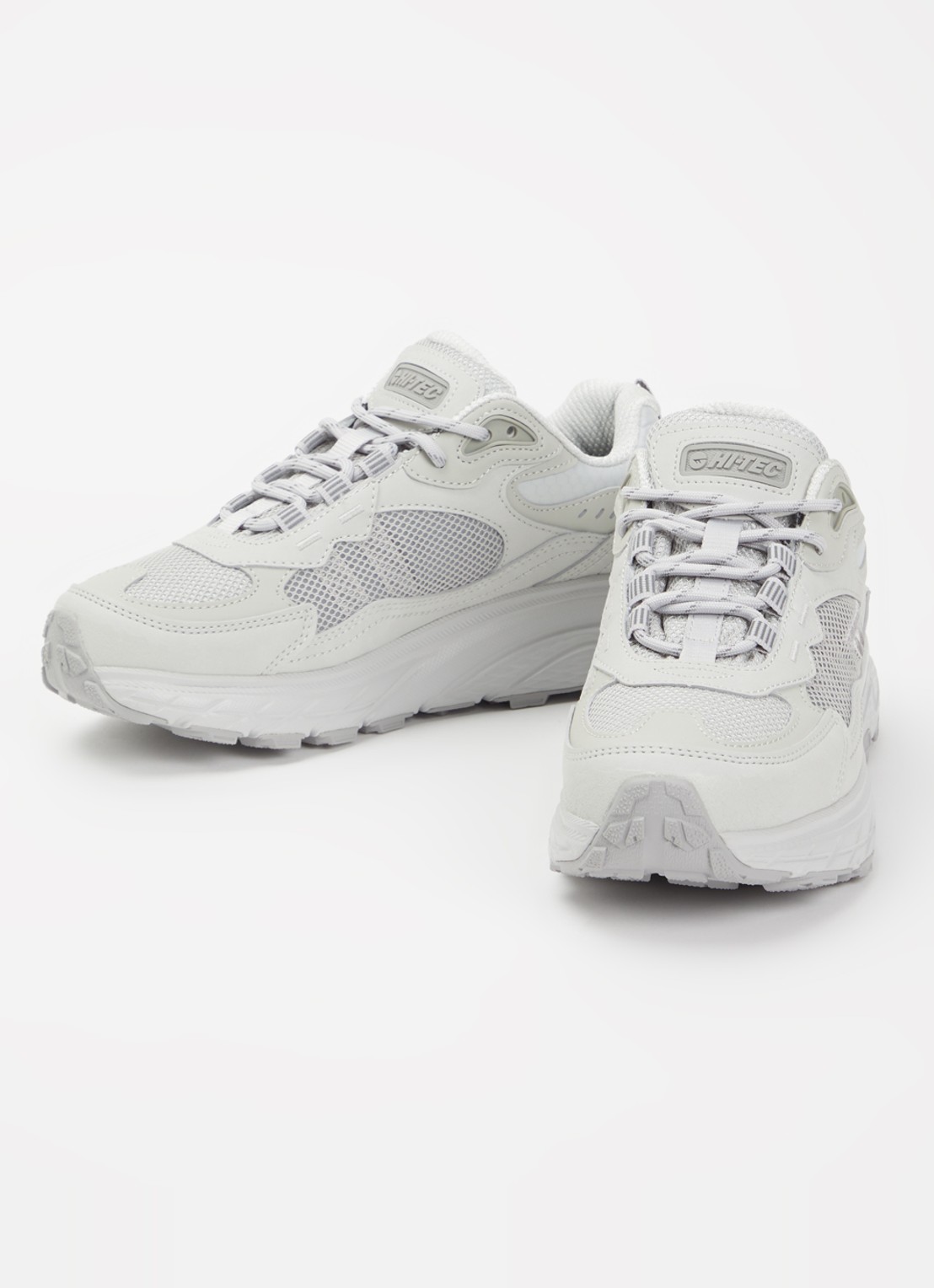Hi-Tec Eastend sneaker met mesh details - detail 4 grijs