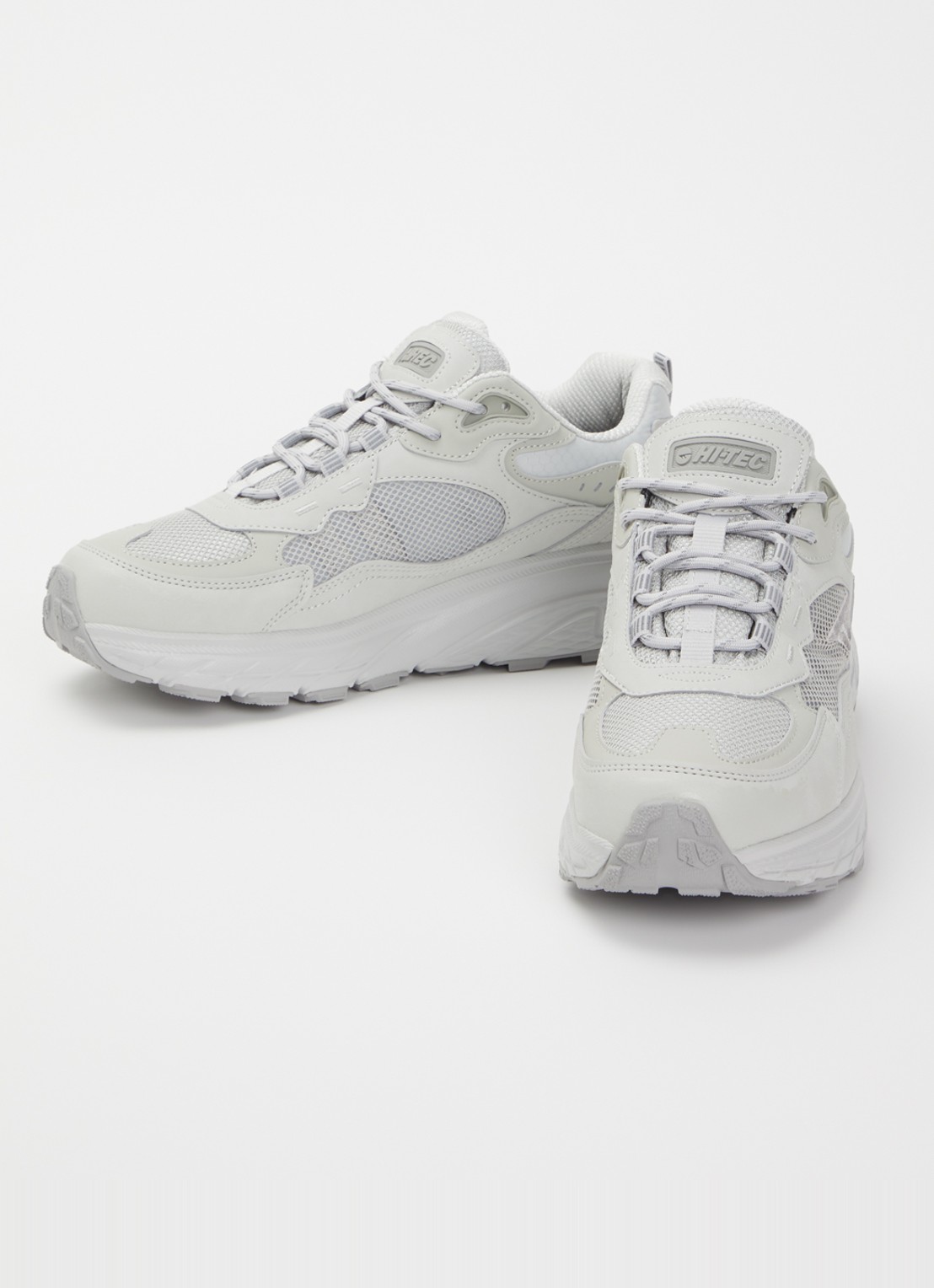Hi-Tec Eastend sneaker met mesh details - detail 2 zilver