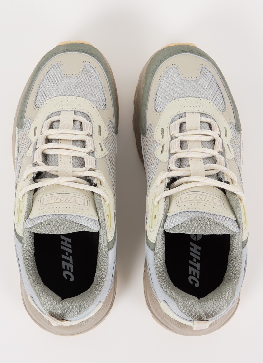 Hi-Tec Eastend WP GRV-30 sneaker met suède details - detail 5 olijfgroen