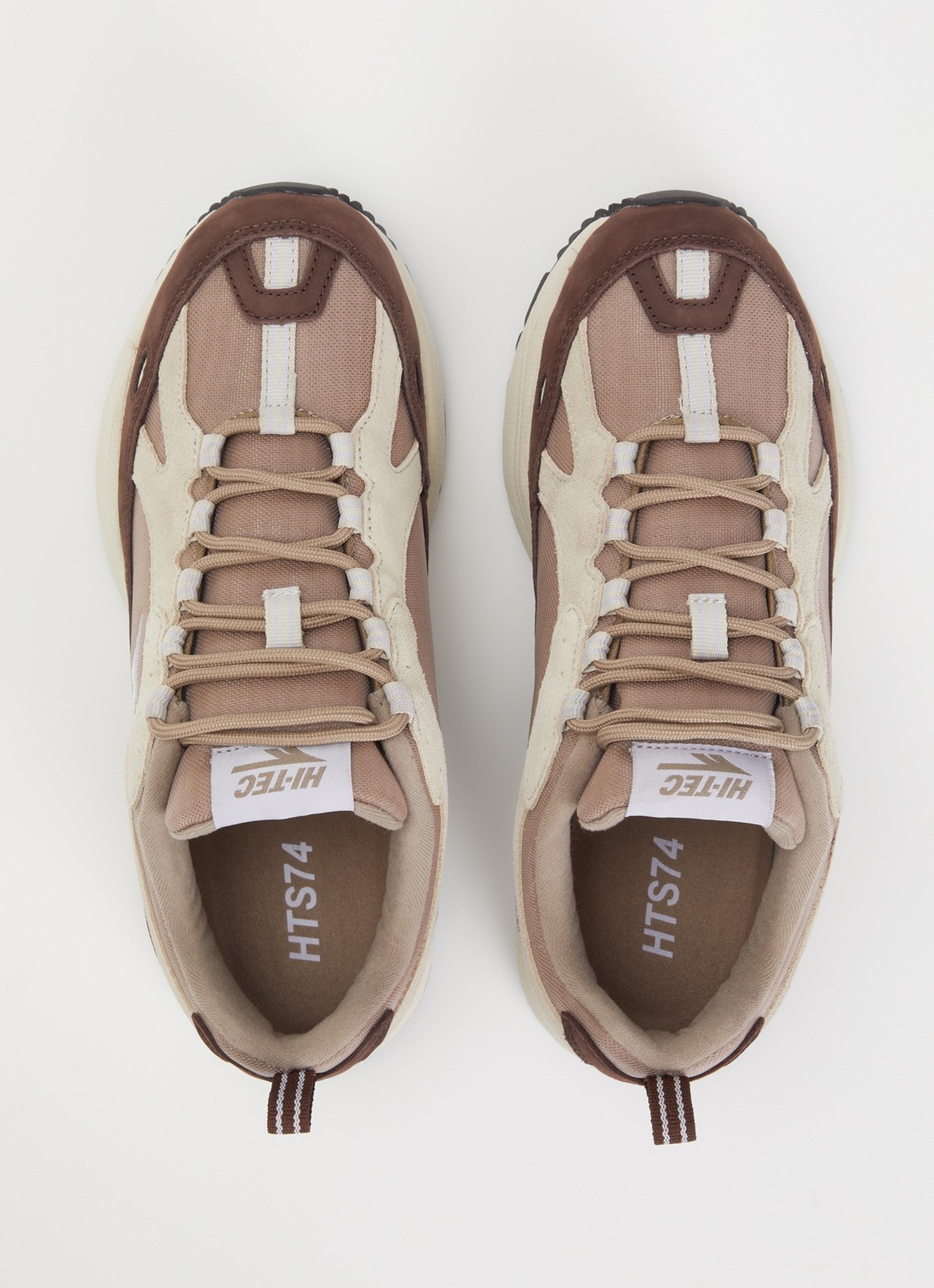 Hi-Tec HTS Flash ADV Racer sneaker met suède details en logo - detail 2 bruin