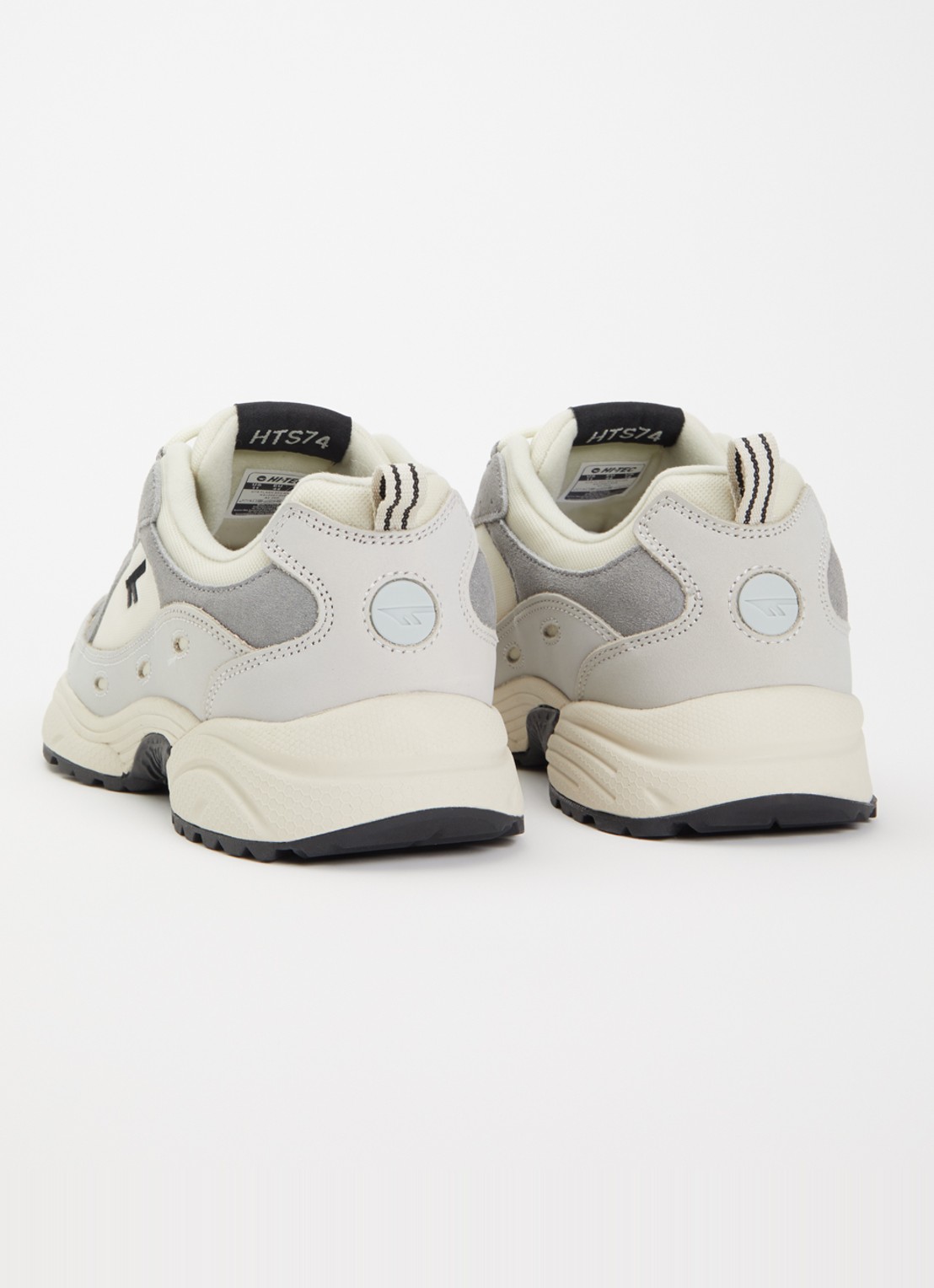 Hi-Tec HTS Flash ADV Racer sneaker met suède details - achterkant 2 grijs