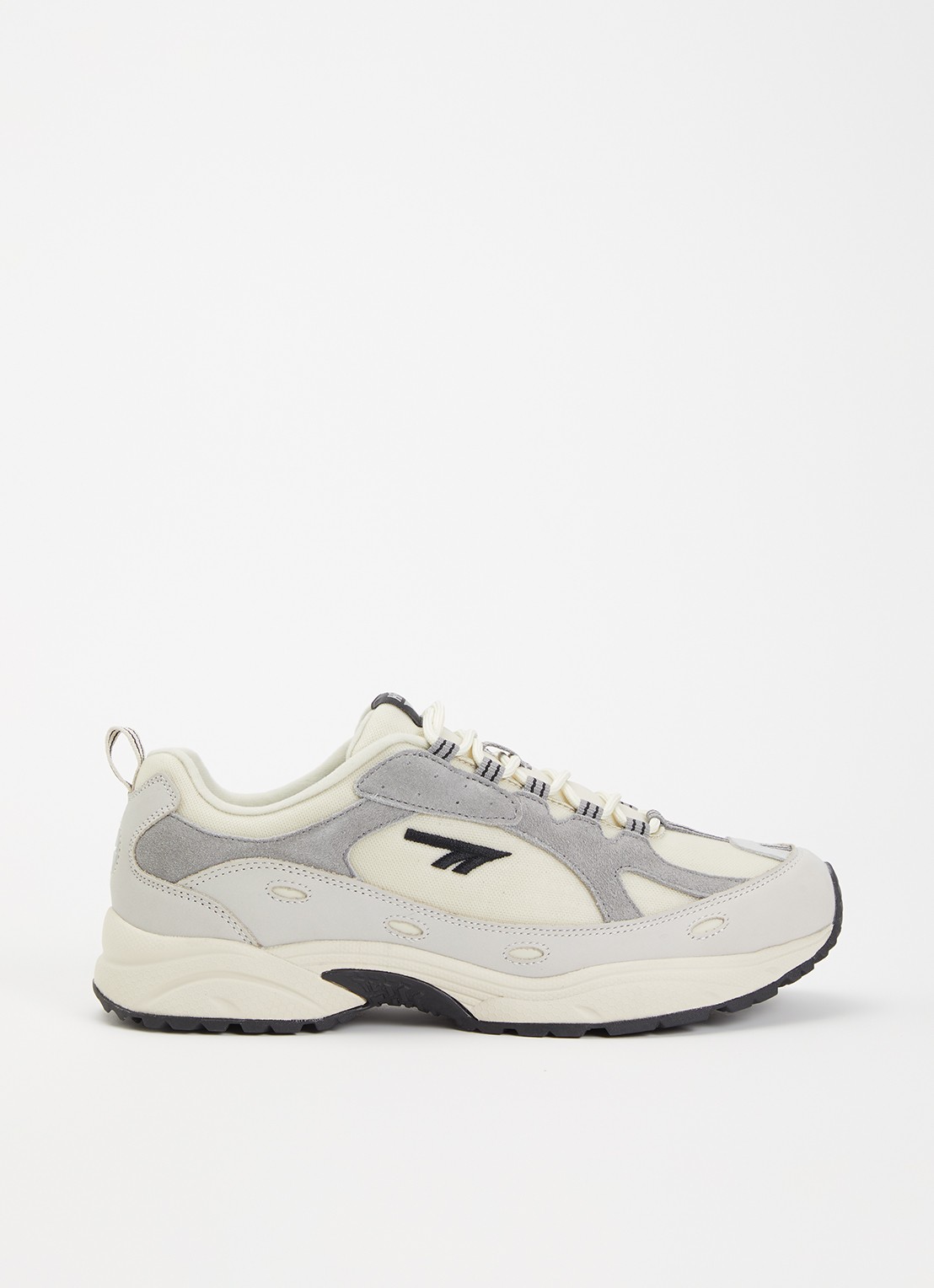 Hi-Tec HTS Flash ADV Racer sneaker met suède details - voorkant grijs