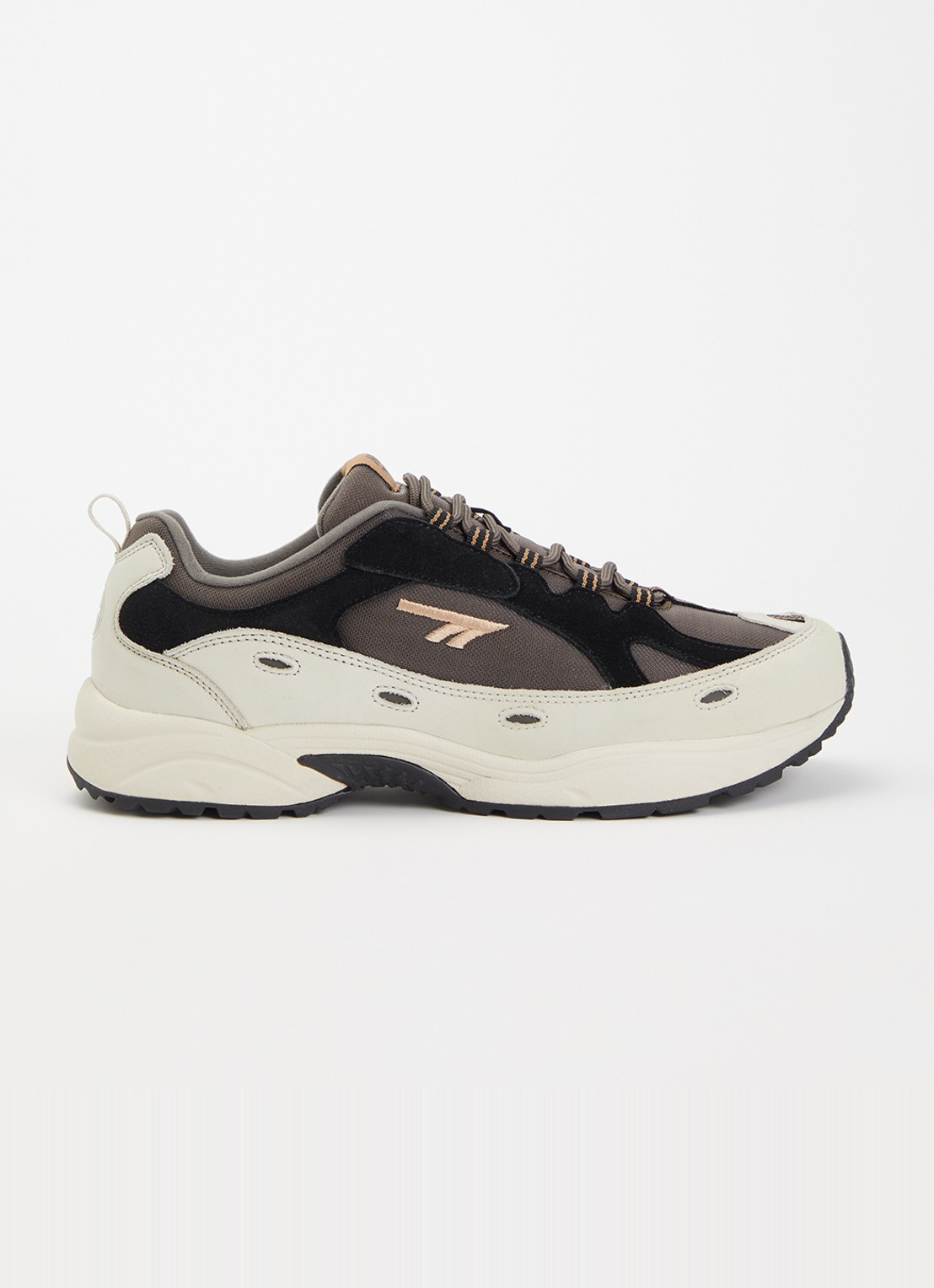 Hi-Tec HTS Flash ADV Racer sneaker met suède details - voorkant 5 bruin