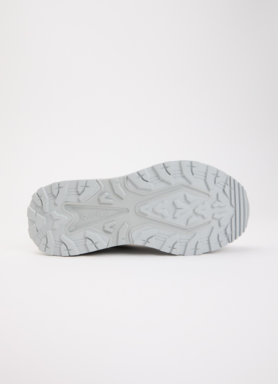 Hi-Tec HTS Kids Shadow Lace sneaker met details van suède en mesh - detail 5 lichtgrijs