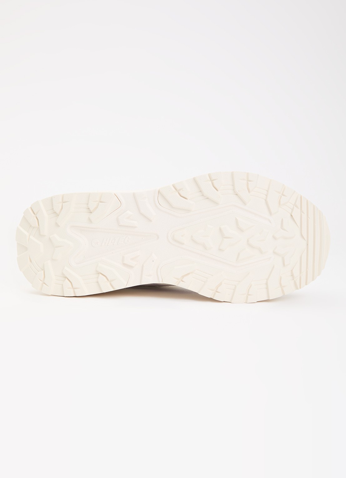 Hi-Tec HTS Kids Shadow Lace sneaker van suède met details van mesh - detail 5 creme