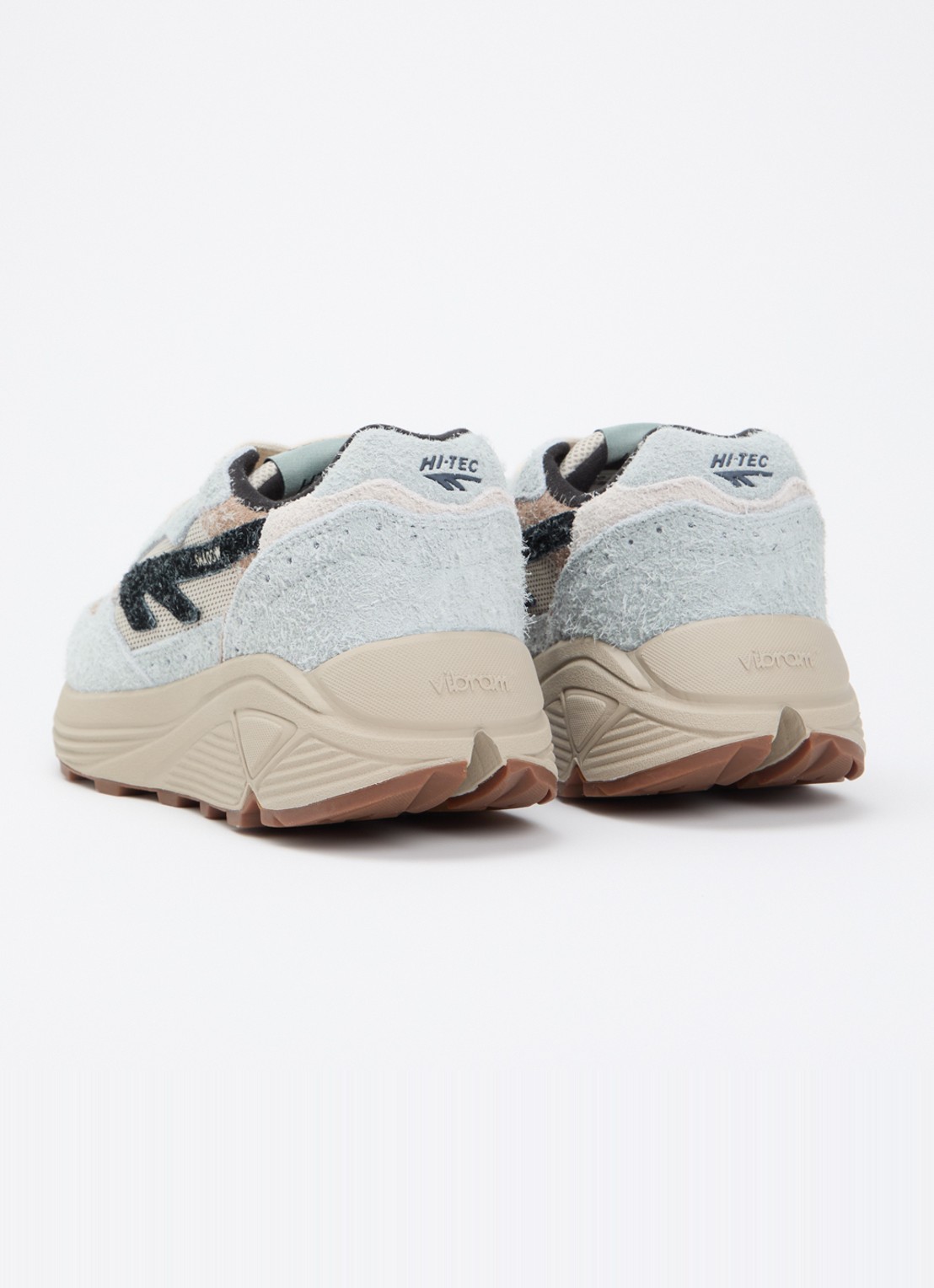 Hi-Tec HTS Shadow RGS sneaker met details van suède - achterkant 6 beige