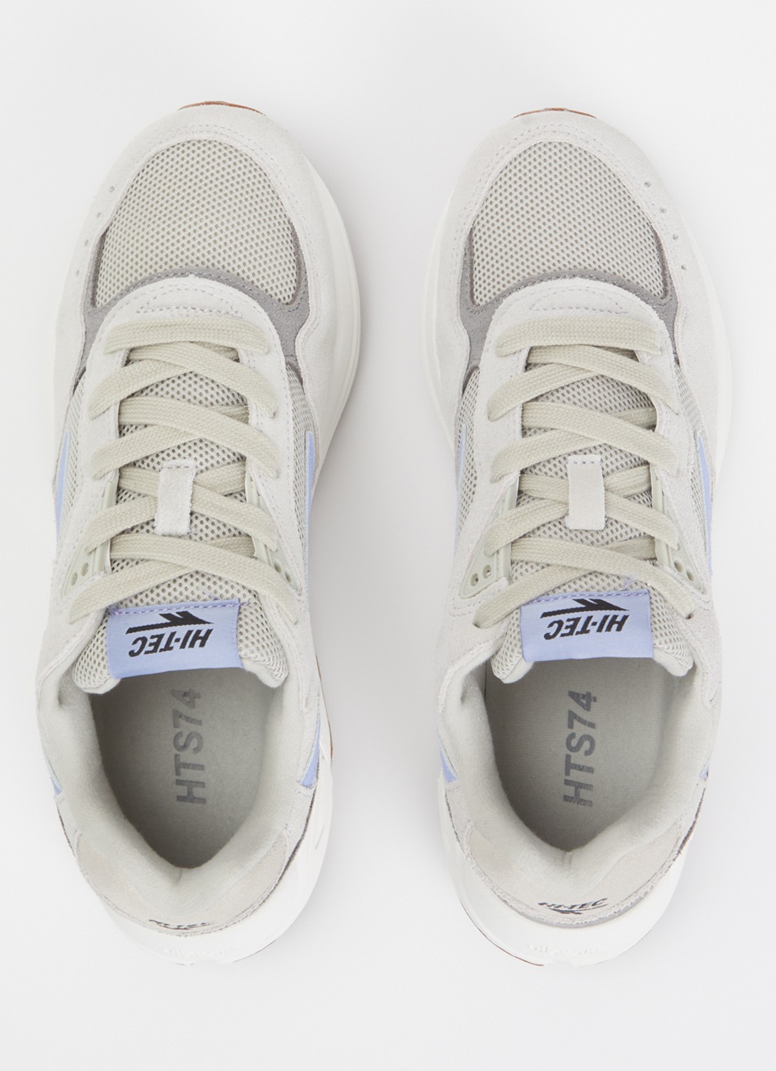 Hi-Tec HTS Shadow RGS sneaker met details van suède - detail 3 lichtgrijs