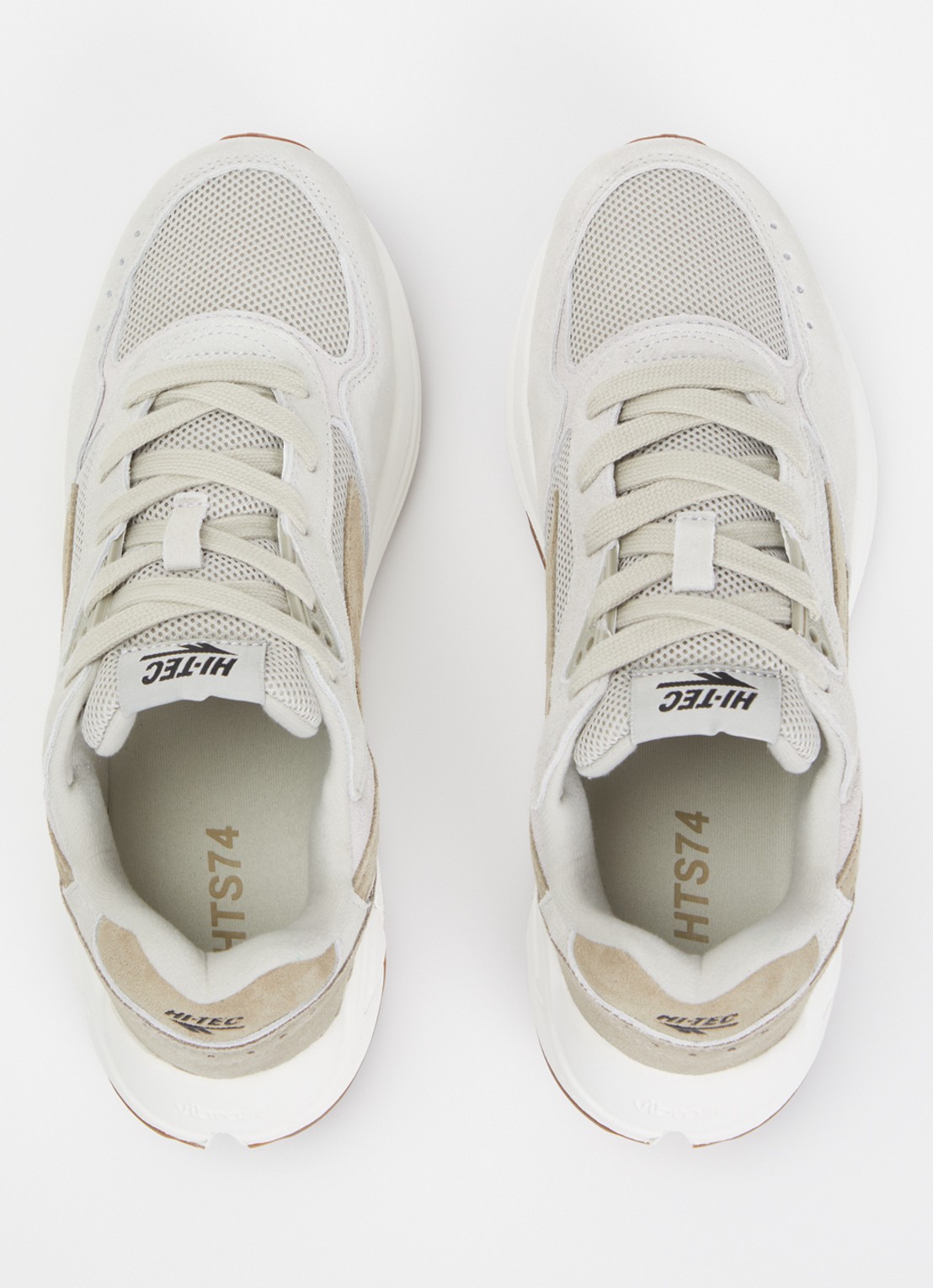 Hi-Tec HTS Shadow RGS sneaker met details van suède - detail 5 lichtgrijs