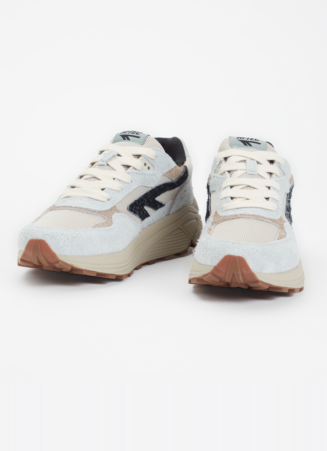 Hi-Tec HTS Shadow RGS sneaker met details van suède - detail 3 lichtblauw