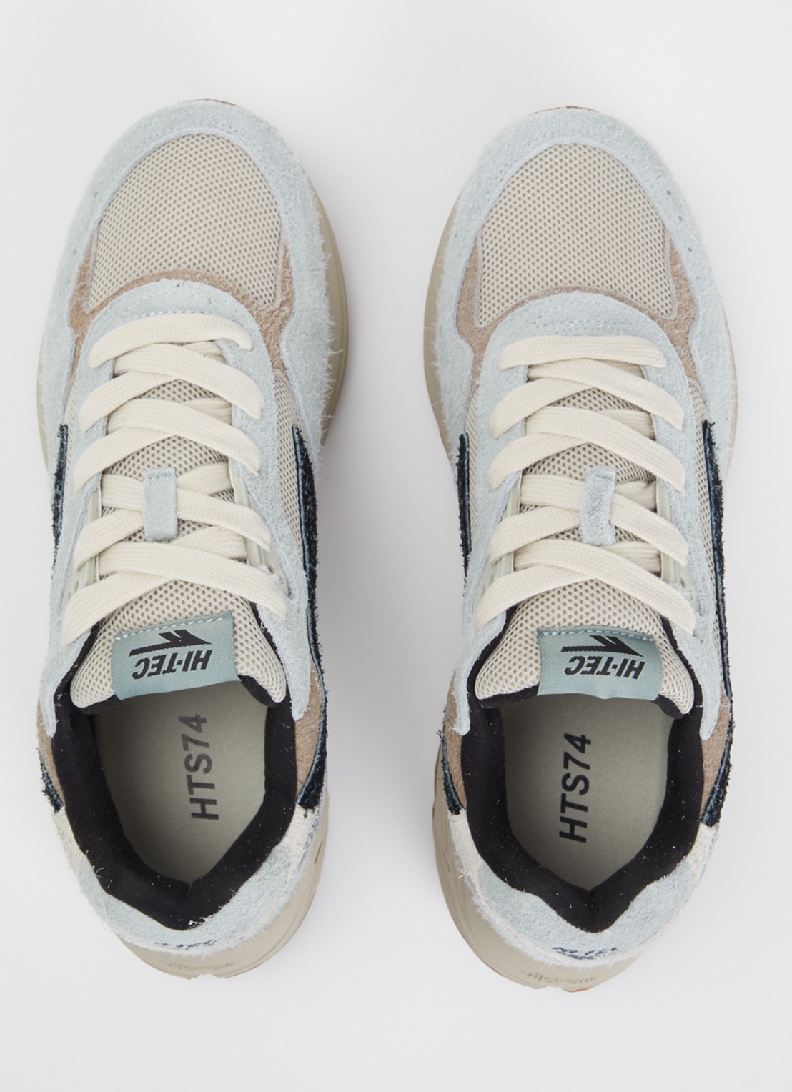 Hi-Tec HTS Shadow RGS sneaker met details van suède - detail 4 lichtblauw