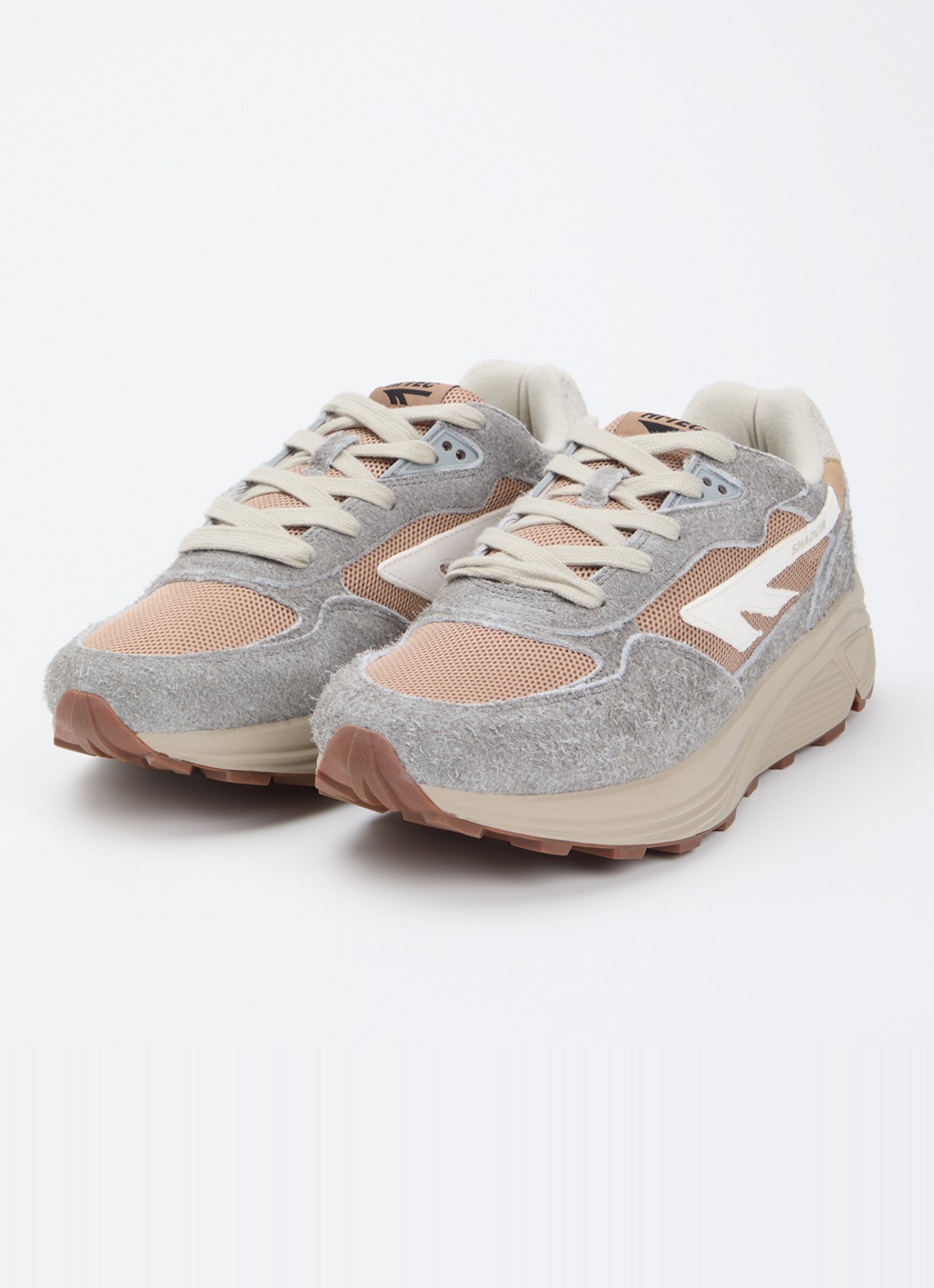 Hi-Tec HTS Shadow RGS sneaker met details van suède - detail grijs