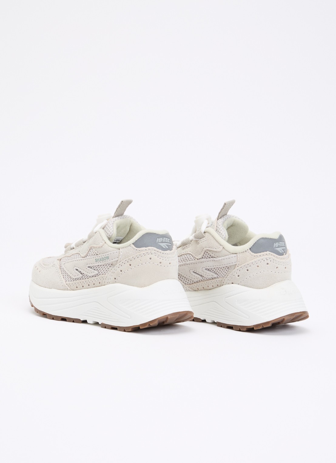 Hi-Tec HTS Shadow RGS sneaker met suède details - achterkant grijs