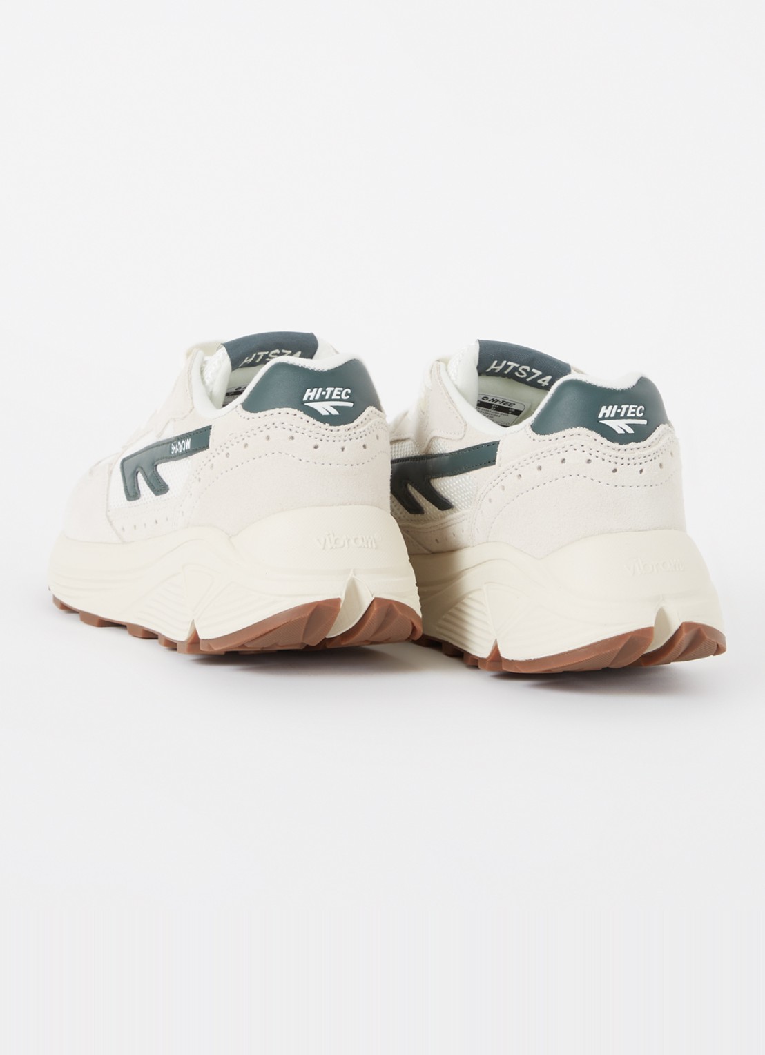 Hi-Tec HTS Shadow RGS sneaker met suède details - achterkant 6 groen